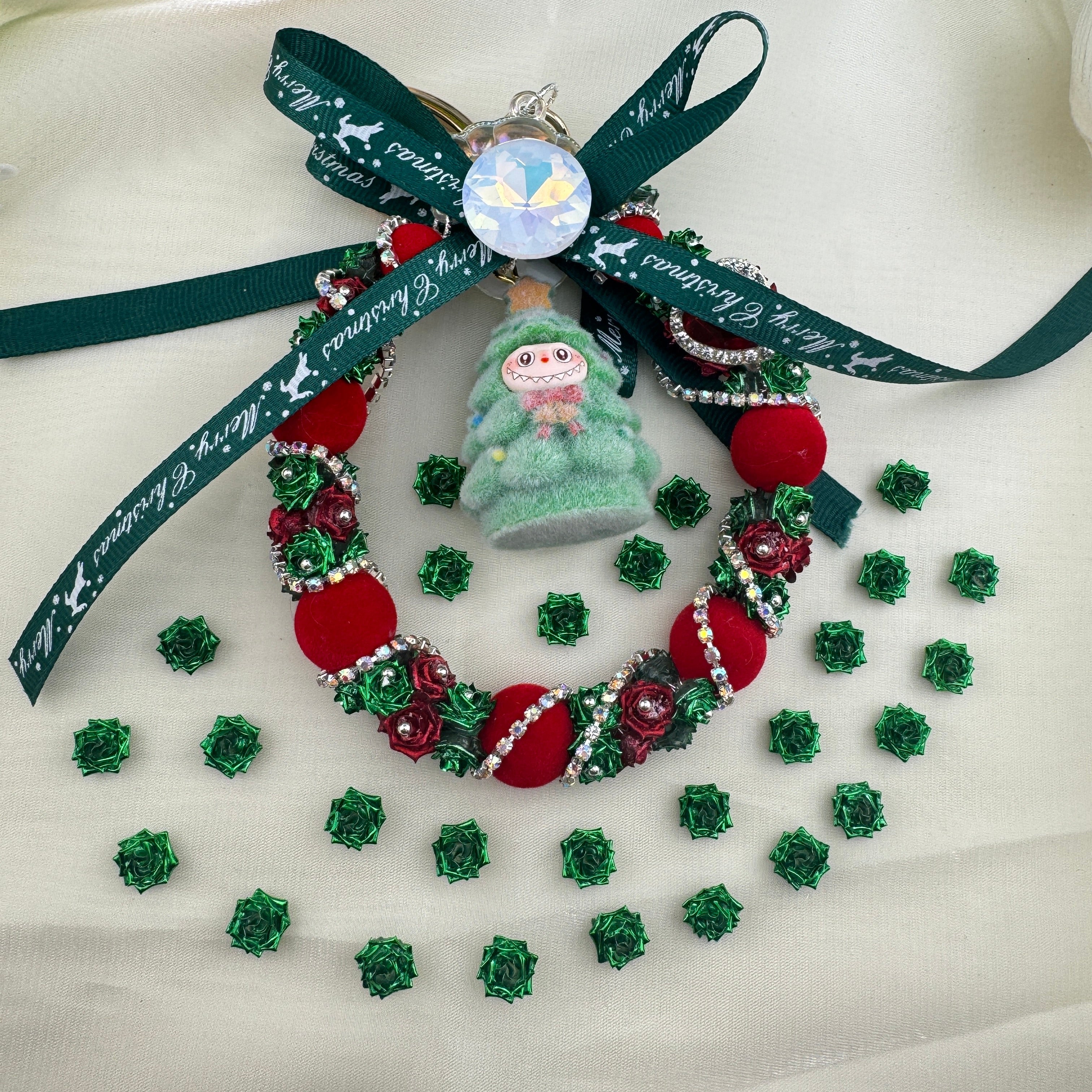 FS5567-10mm Metallic Soft Flower Nail Charms For Making Fancy Beads Or Fancy Beadable Pens