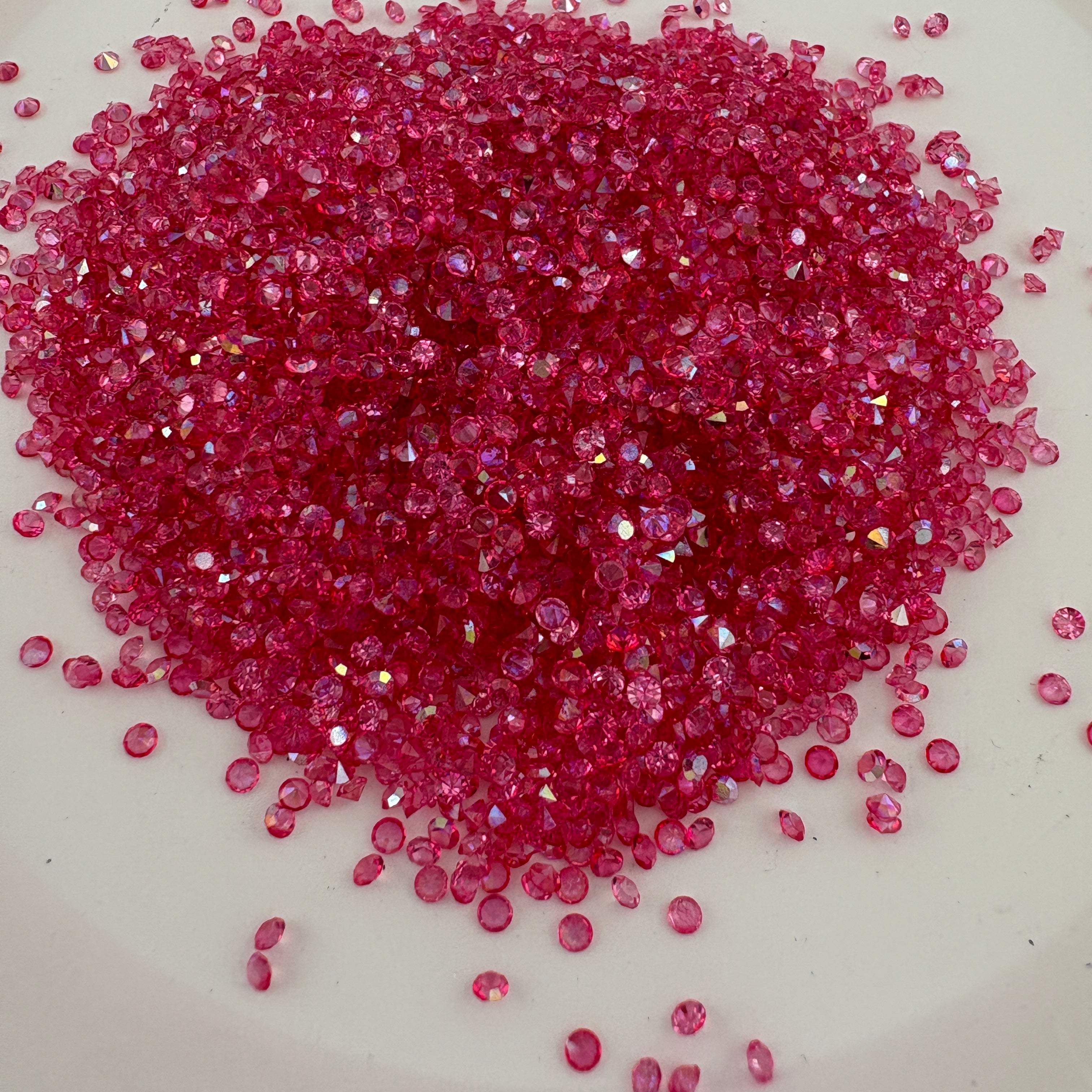 FS1115- 2MM Crystal AB Sugar Diamonds For Making Sugar Beads Or Sugar Beadable Pens