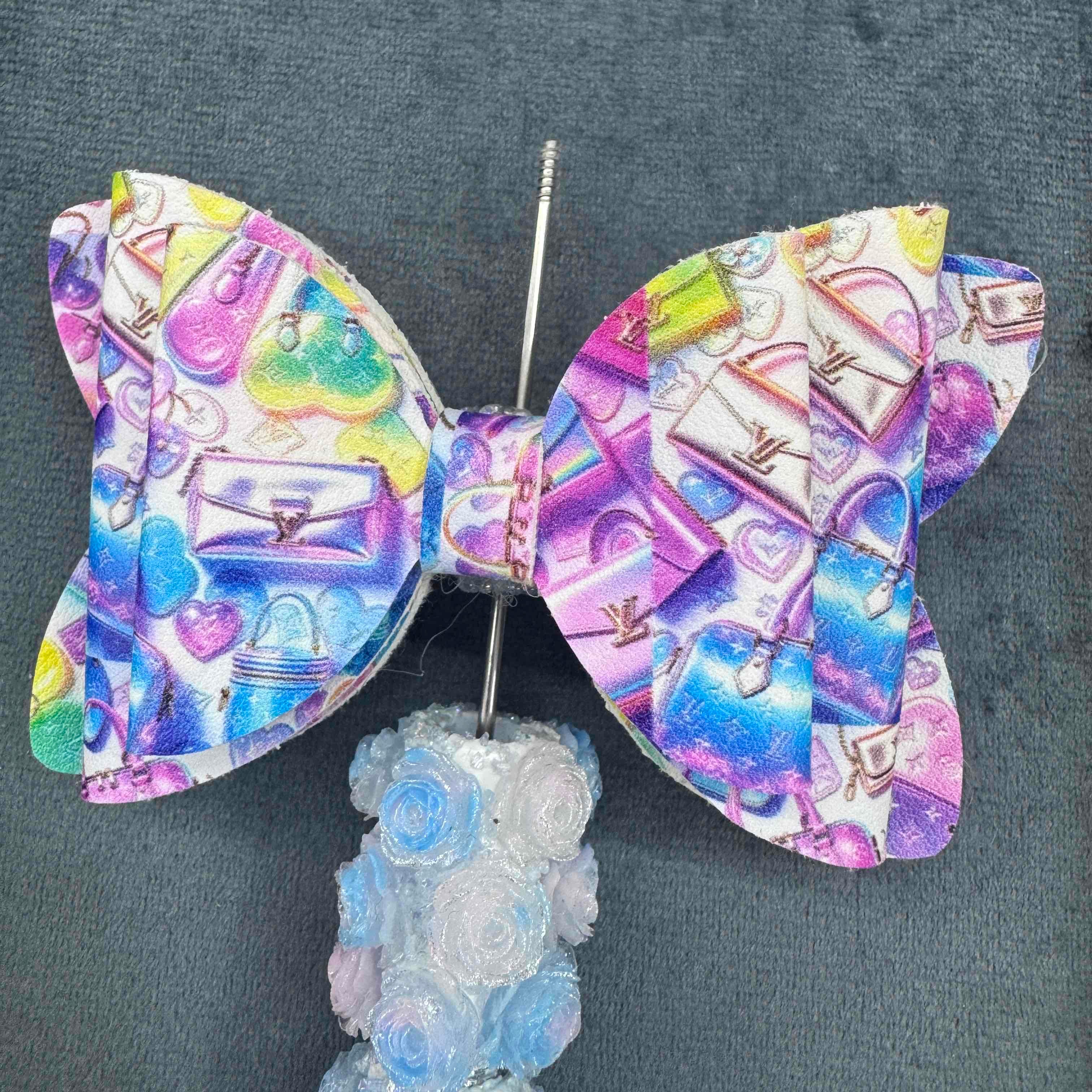 FS20240-Luxury Print Bow Sugar Beads