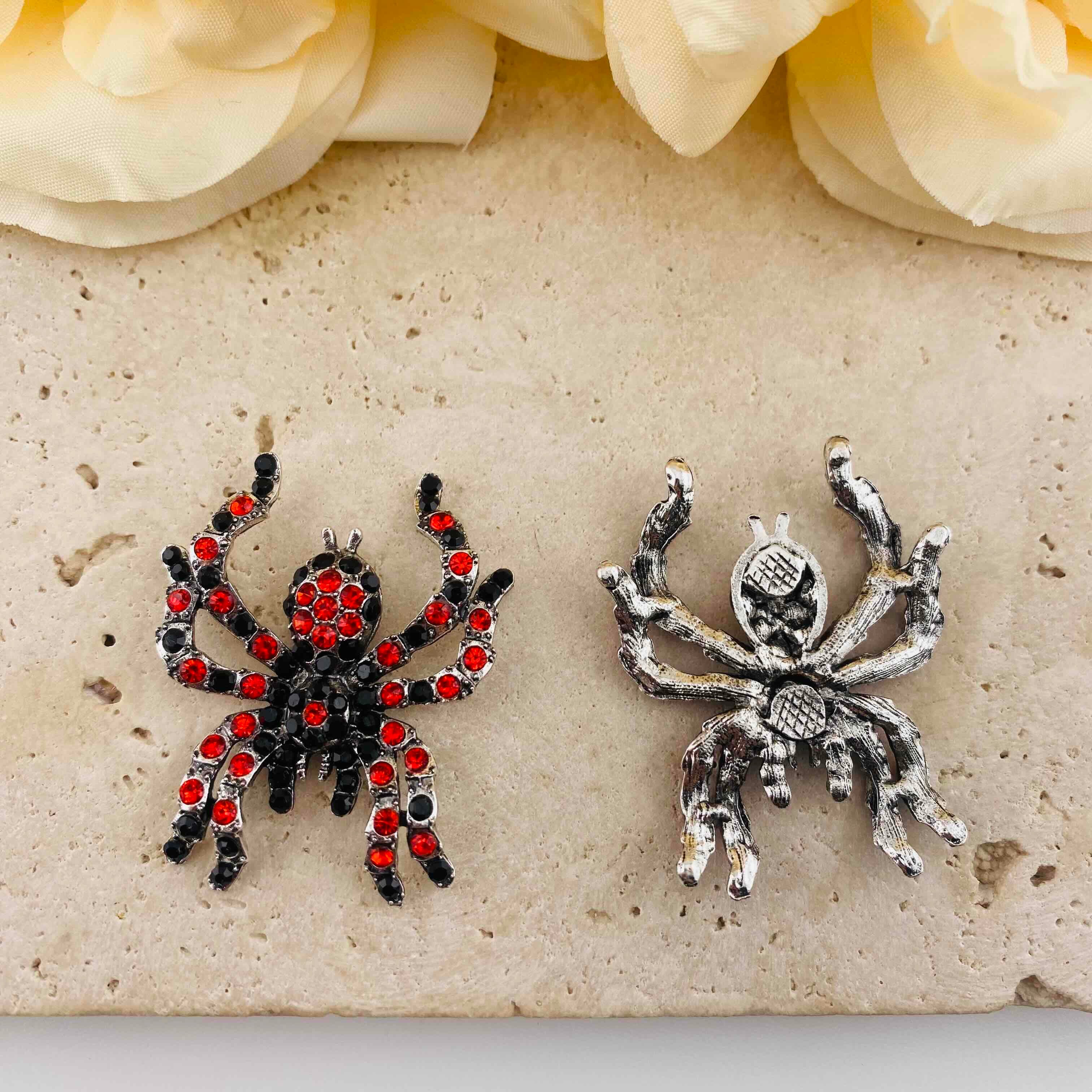 FS19911-About 30*40mm Halloween Rhinestone Fancy Patch For Making Fancy Beads