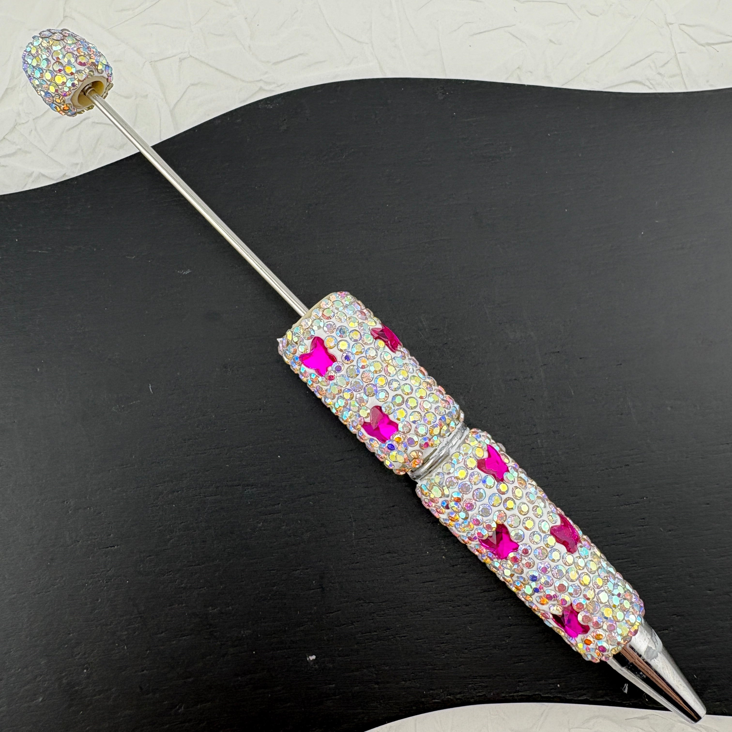 FS2568- 1 Piece Butterfly Crystal Full Diamonds Fancy Pens