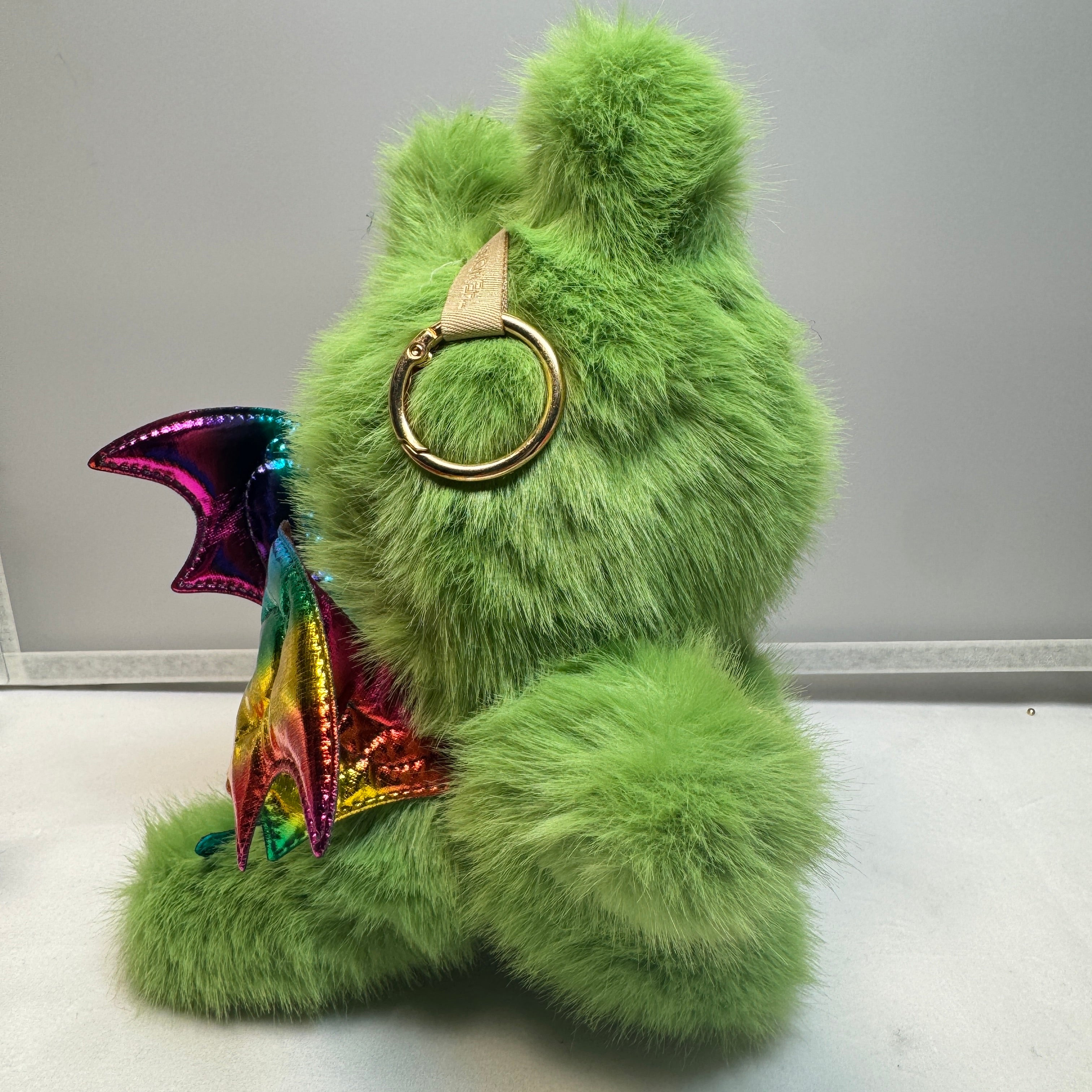 FS6907-Green Angle Wings Labubu Zoe's DIY Shop