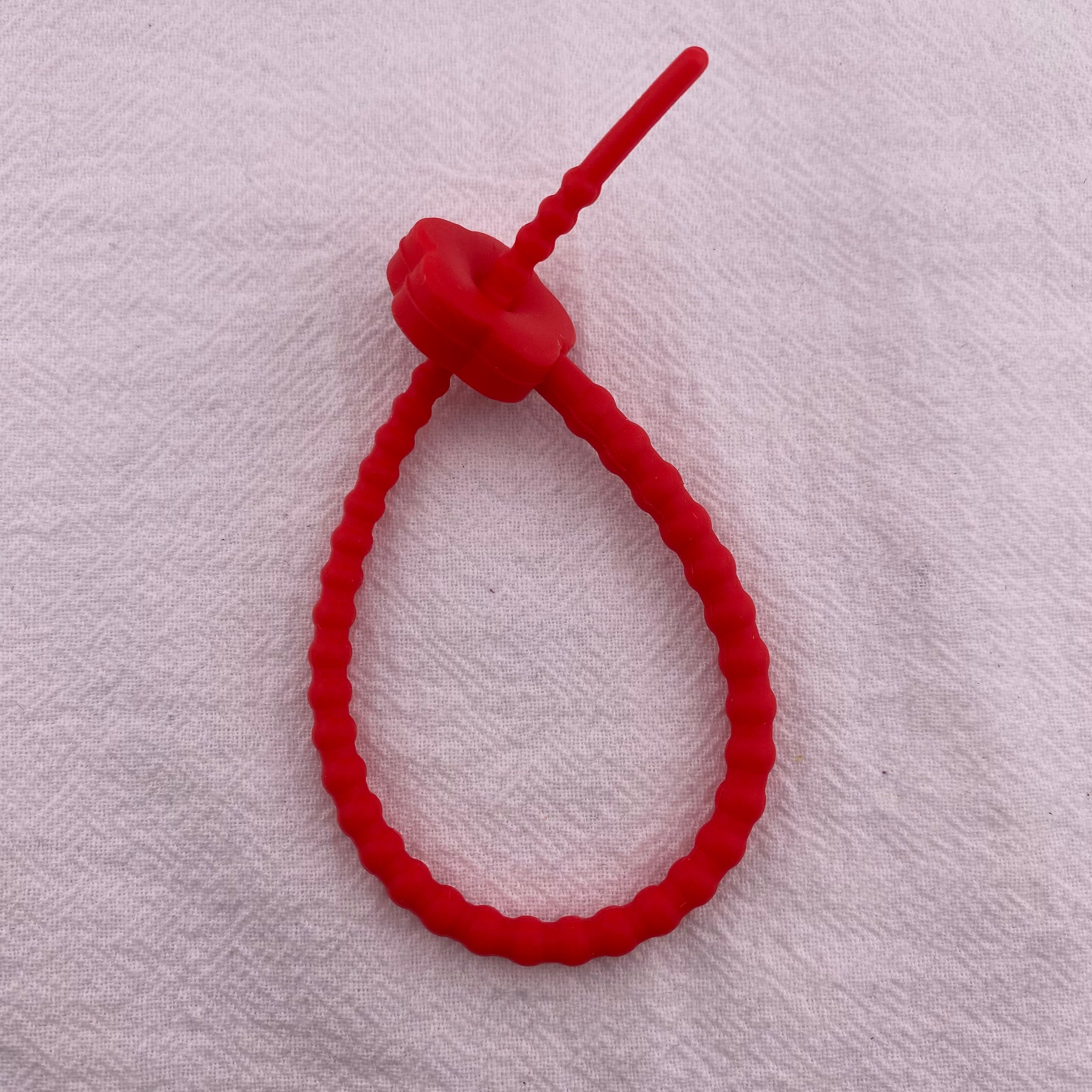 FS5631- 210mm Flower Silicone Flower Silicone Cable Ties Zoe's DIY Shop