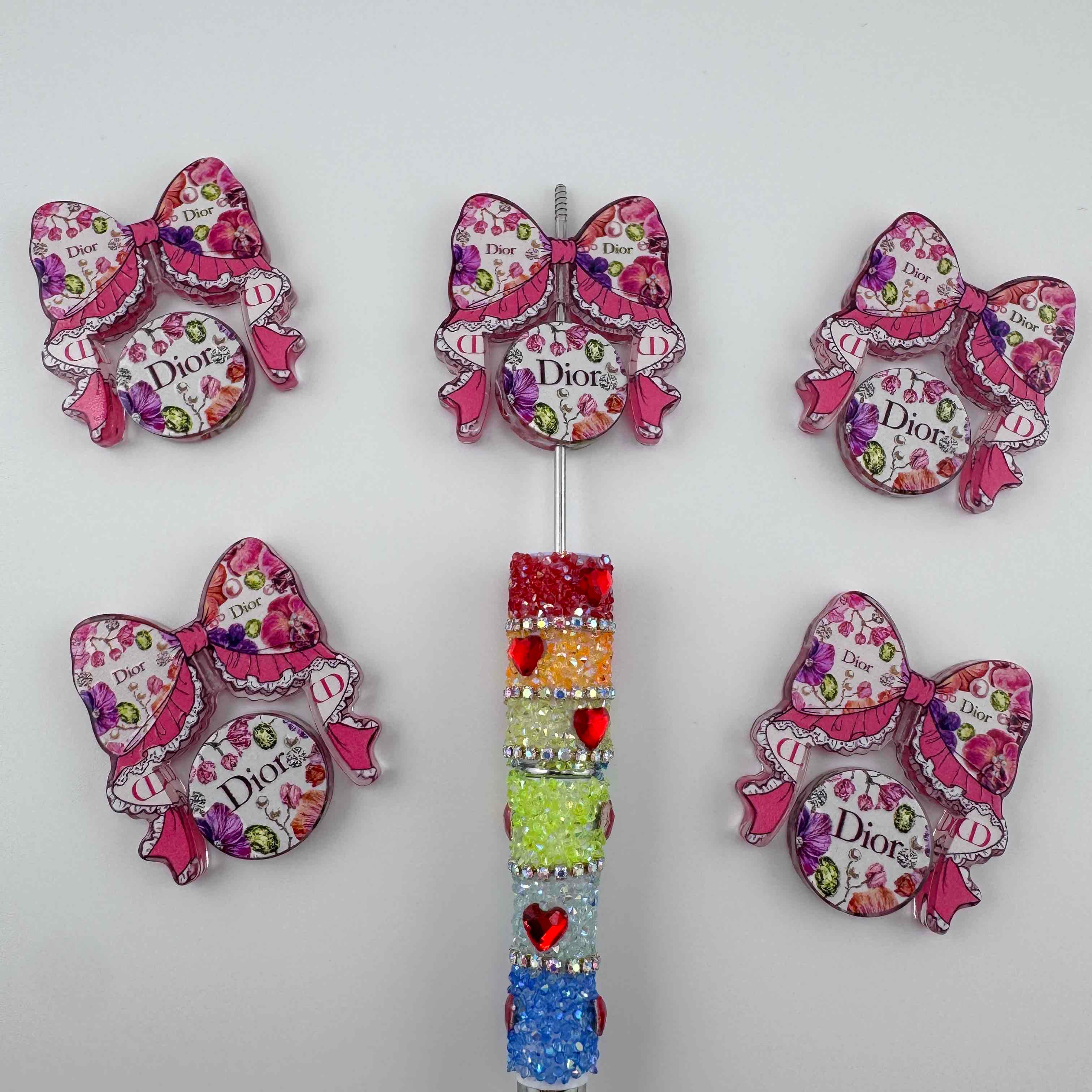 PP20251-Designer Acrylic Beads As Picture Shows