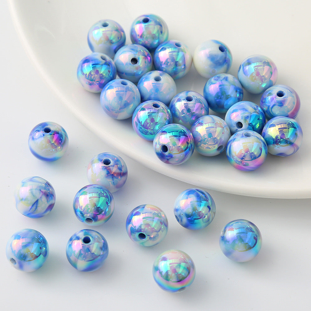 FS1716-16 MM Size UV  Acrylic Beads Fit For Beadable Pens