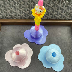 Flower Round Pen Holer