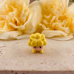 FS19957-About 21*26mm Yellow Curly Hair Pen Topper