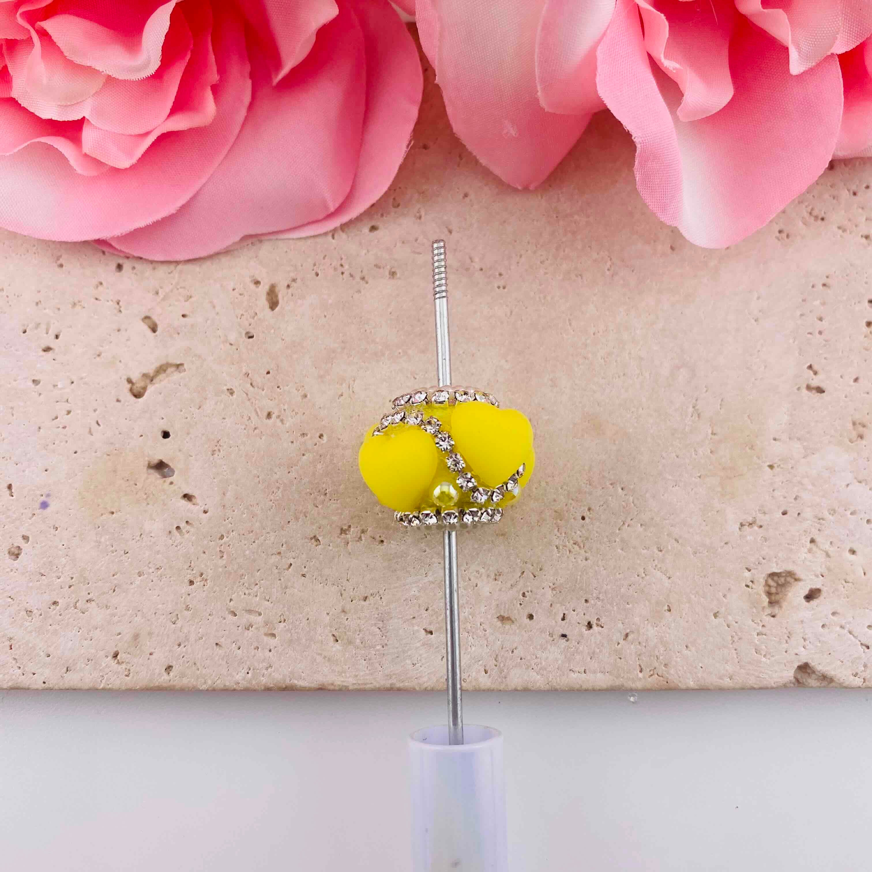 FS19817-About 18*23mm Heart Resin Beads