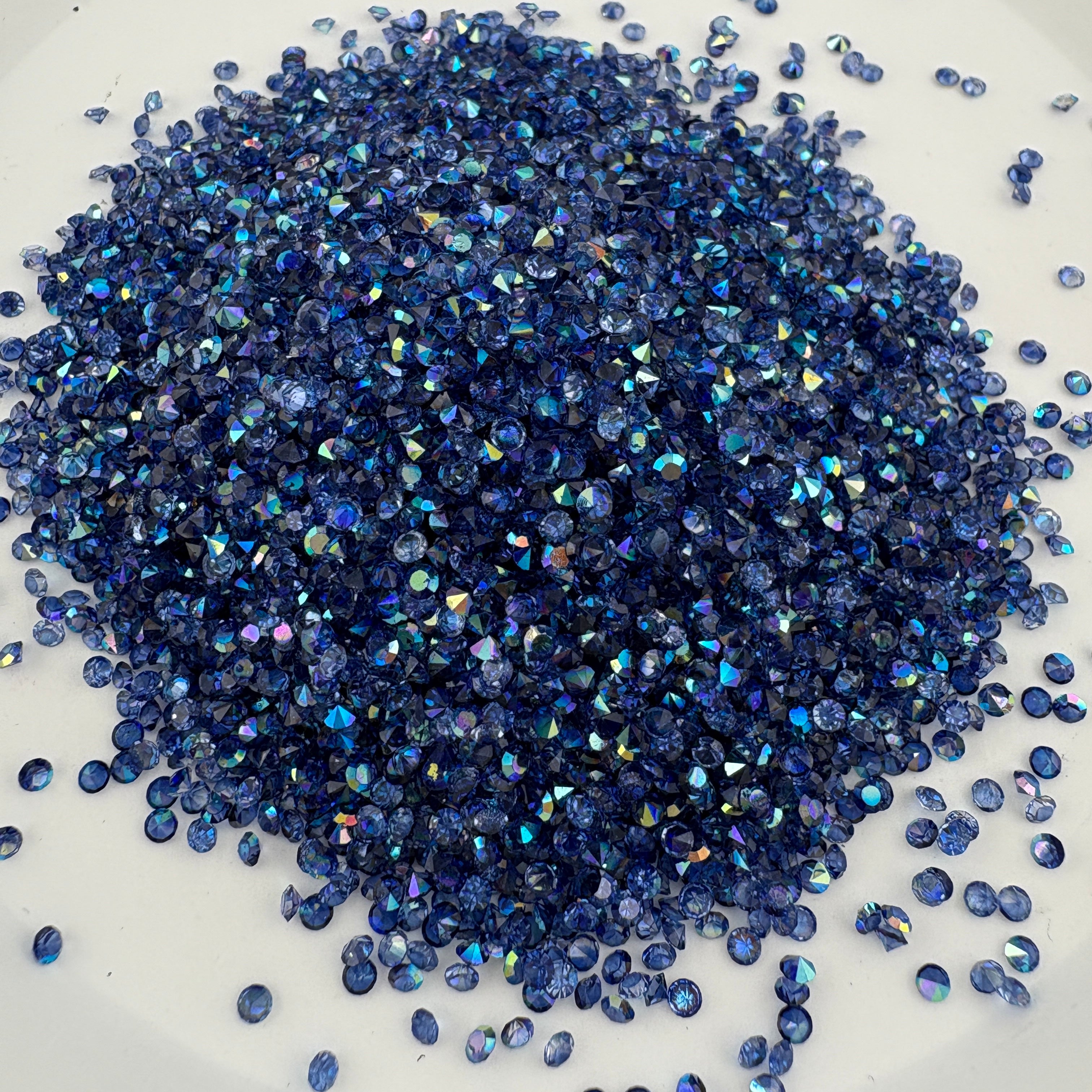 FS1115- 2MM Crystal AB Sugar Diamonds For Making Sugar Beads Or Sugar Beadable Pens