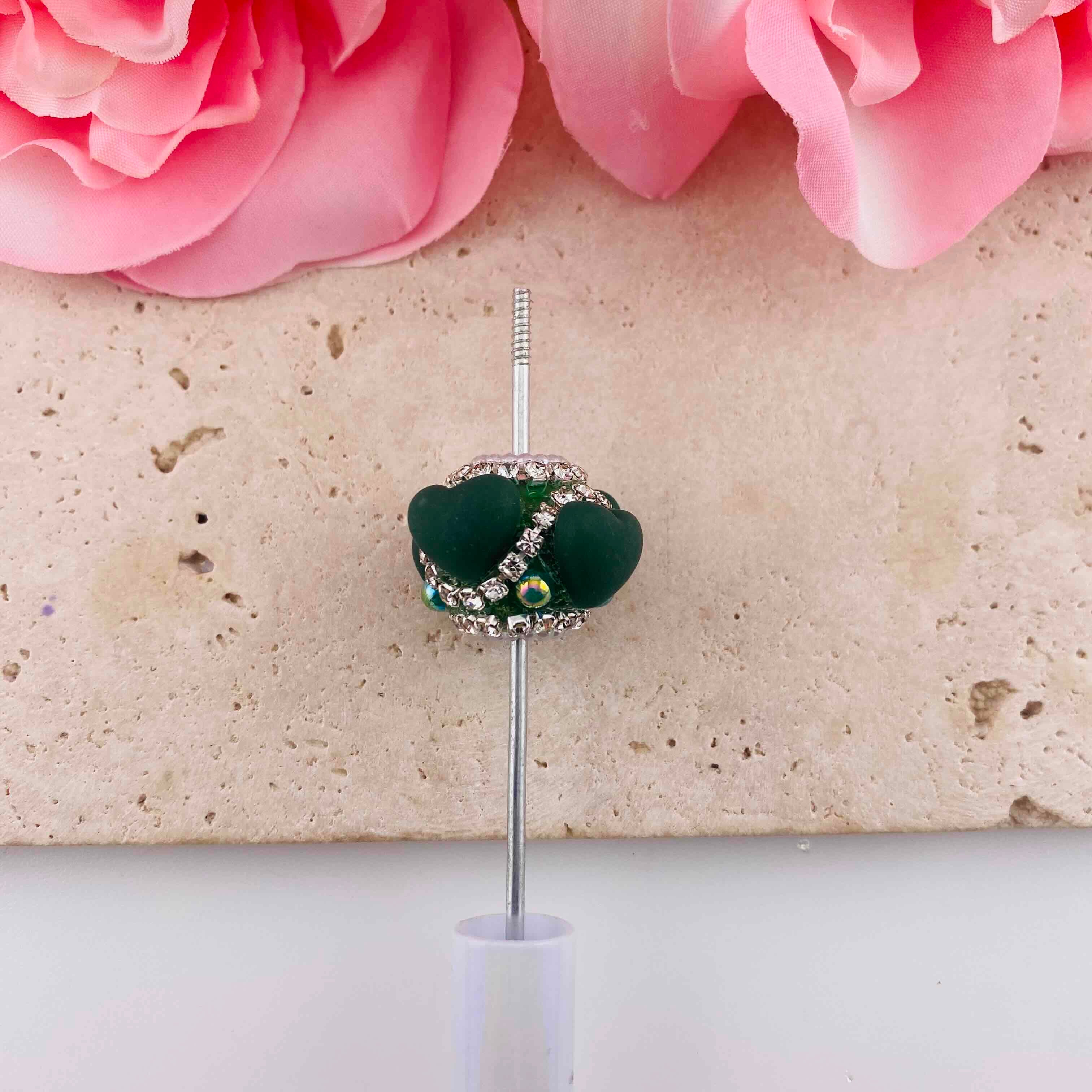 FS19817-About 18*23mm Heart Resin Beads