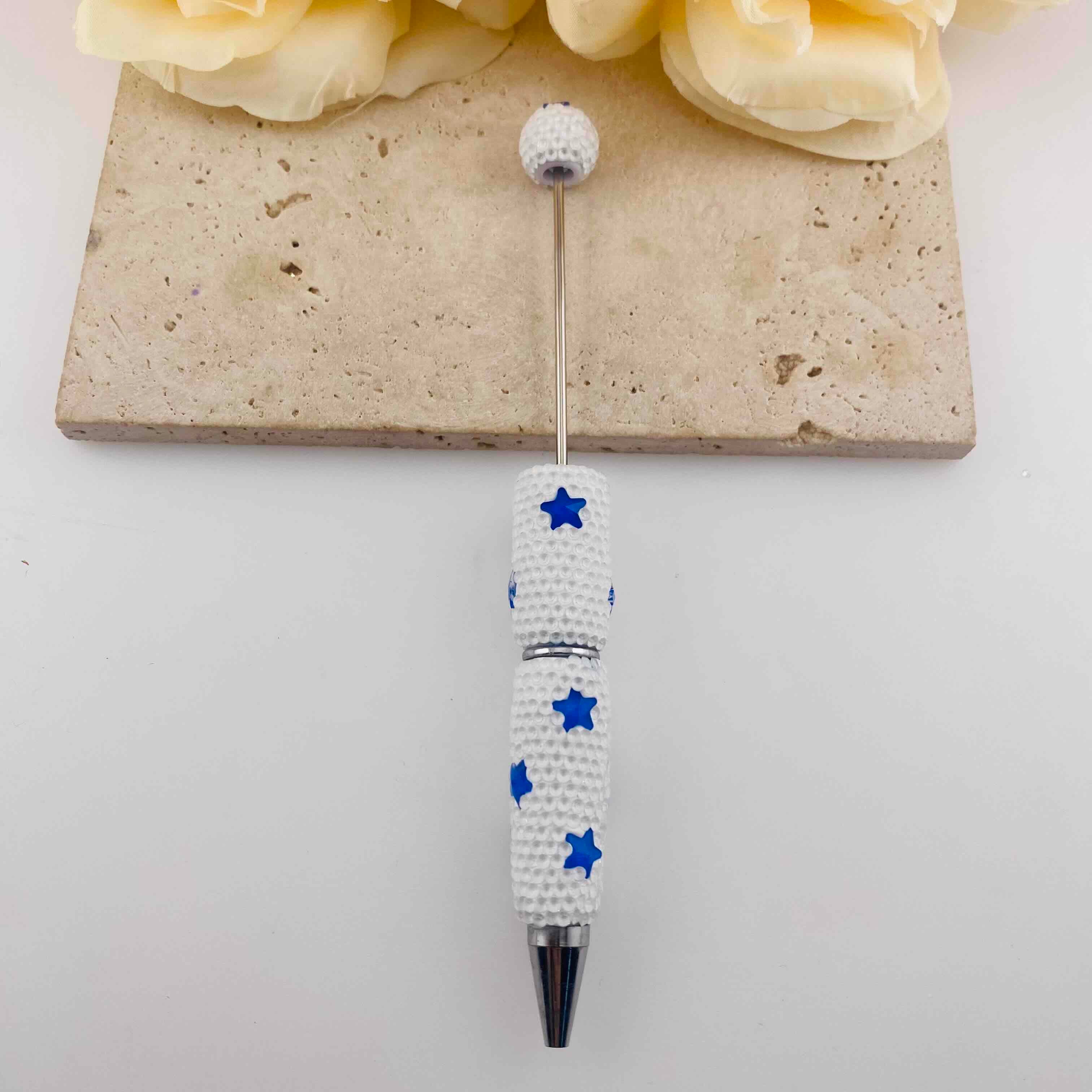 FS19961- Crystal Star and Moon Full Rhinestone Fancy Pens