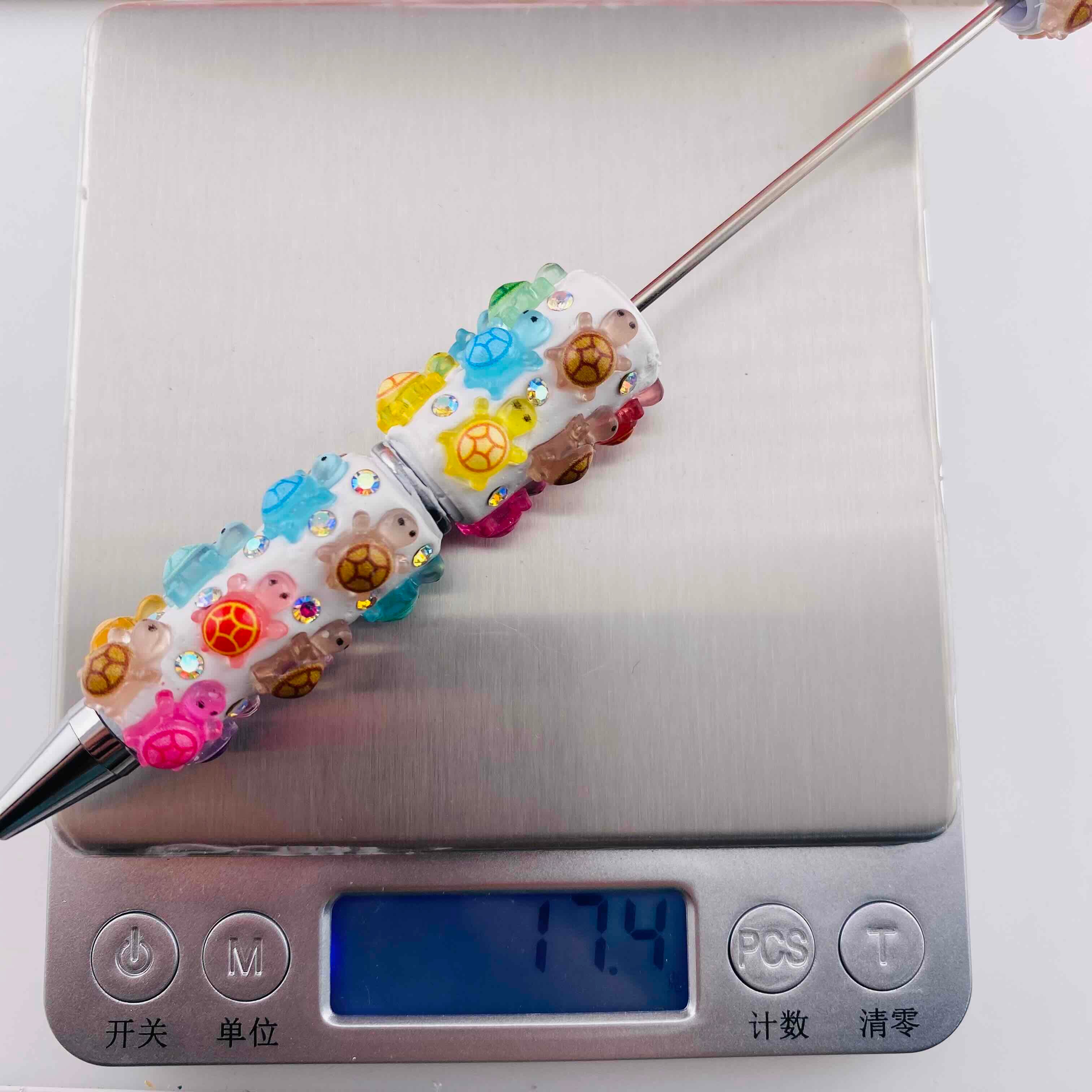 FS19792-Colorful Rainbow Turtle Clay Pens