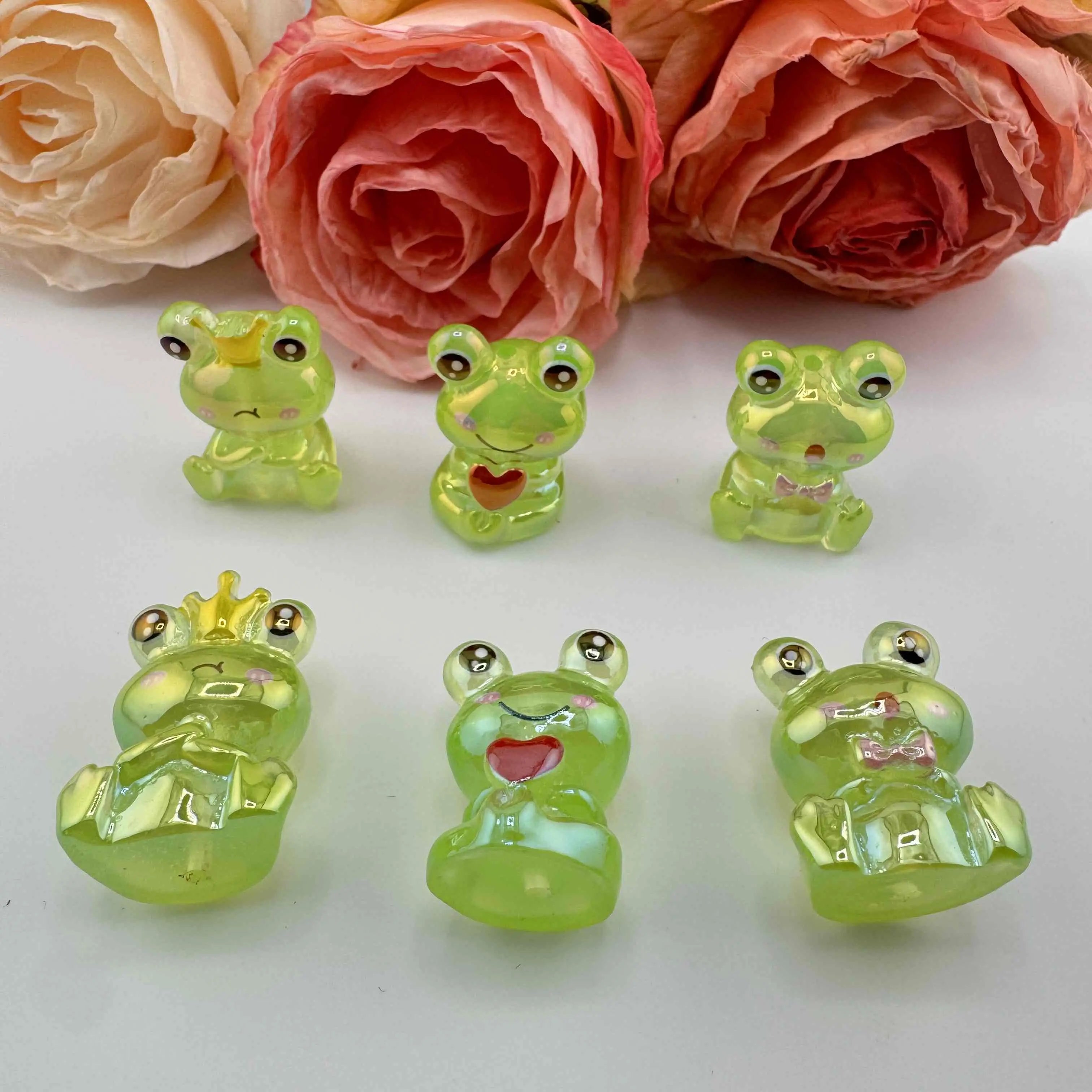 FS.10896-UV Coating Luminous Resin Beads Fit For Beadable Pens Zoe DIY Wholesale