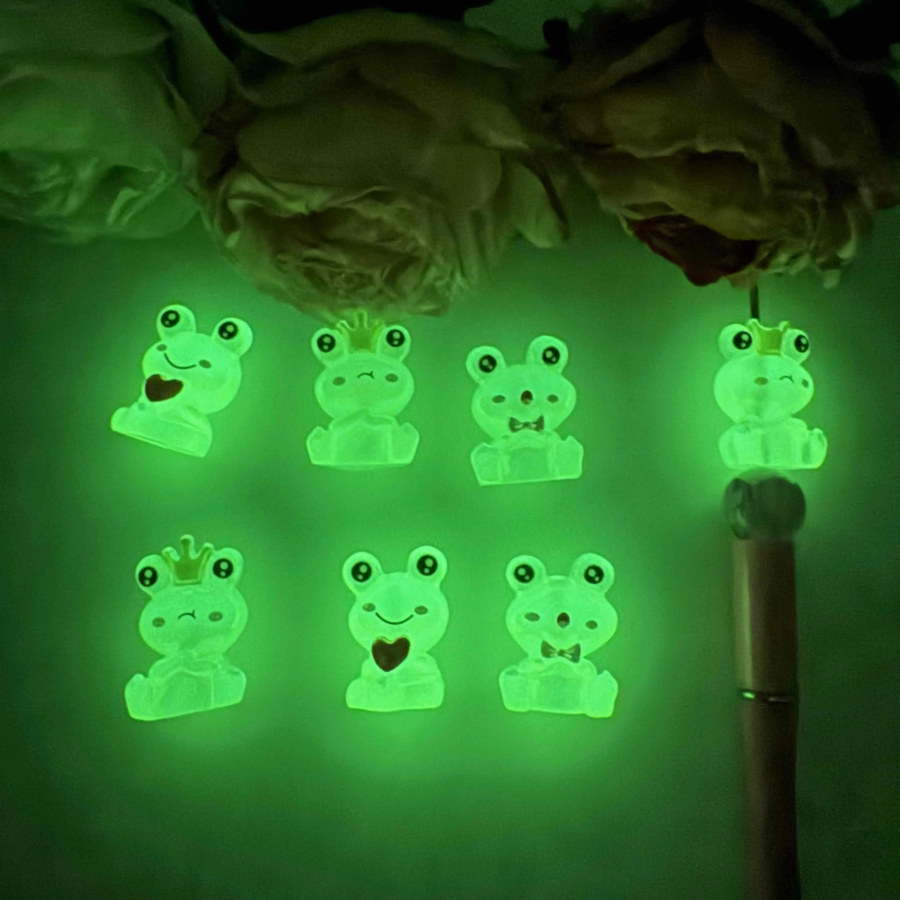 FS.10896-UV Coating Luminous Resin Beads Fit For Beadable Pens Zoe DIY Wholesale