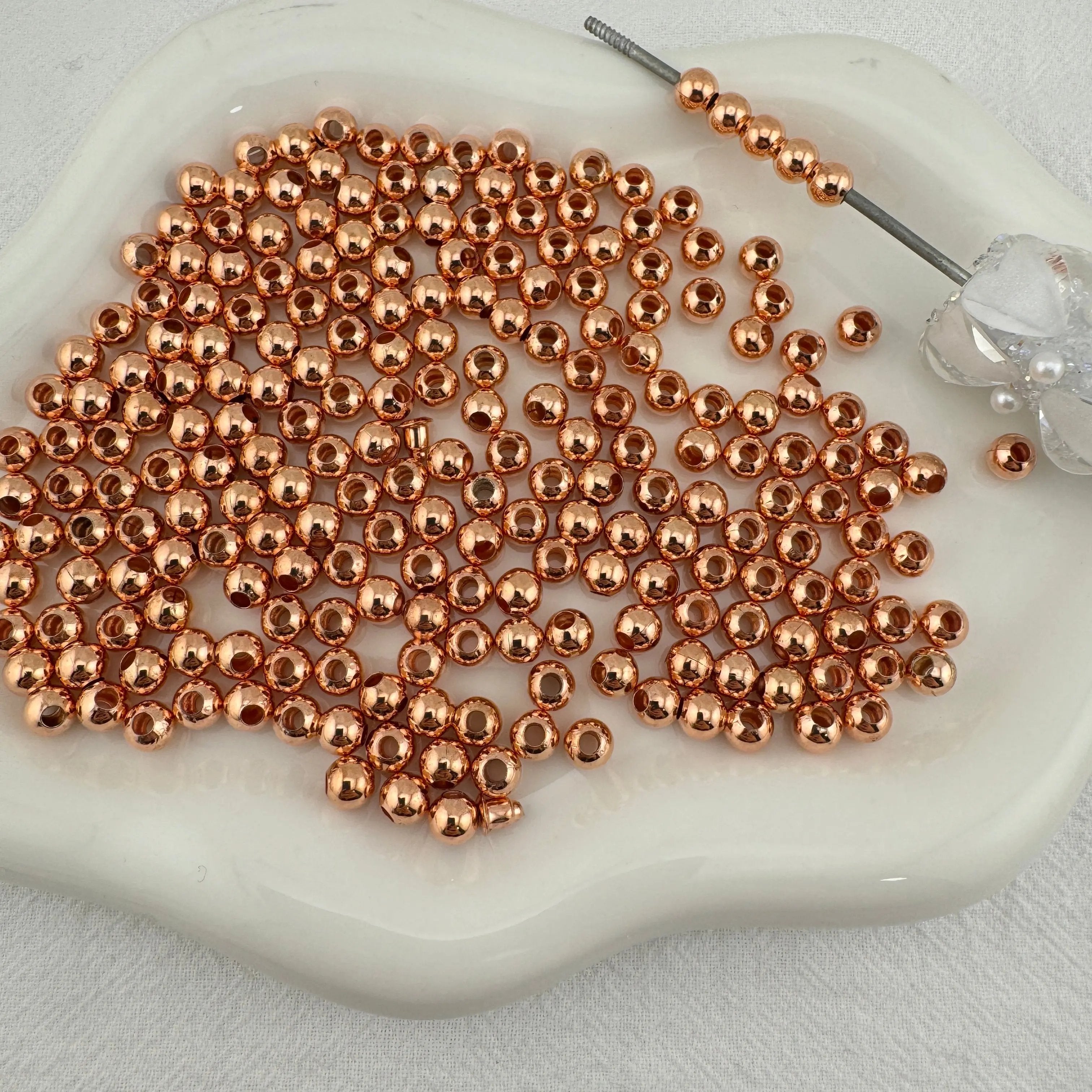 FS0017- 5mm Metal Beads Fit for Beadable Pens Zoe's DIY Shop