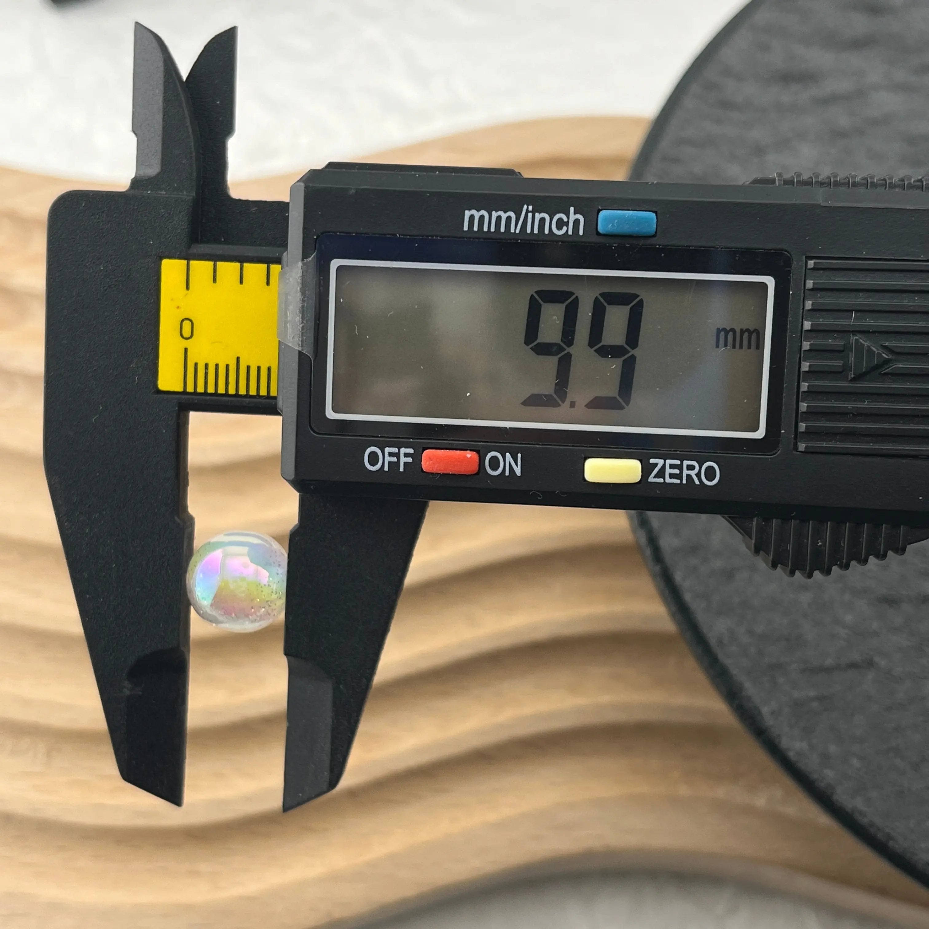 FS0082-Random Mixed Color 10MM UV Gradient Color Glitter Resin Beads Fit For Beadable Pens Zoe's DIY Shop