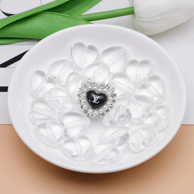 FS0625-17MM Heart Plate Base Beads 8MM Thickness Fit For BeadablePens Zoe's DIY Shop