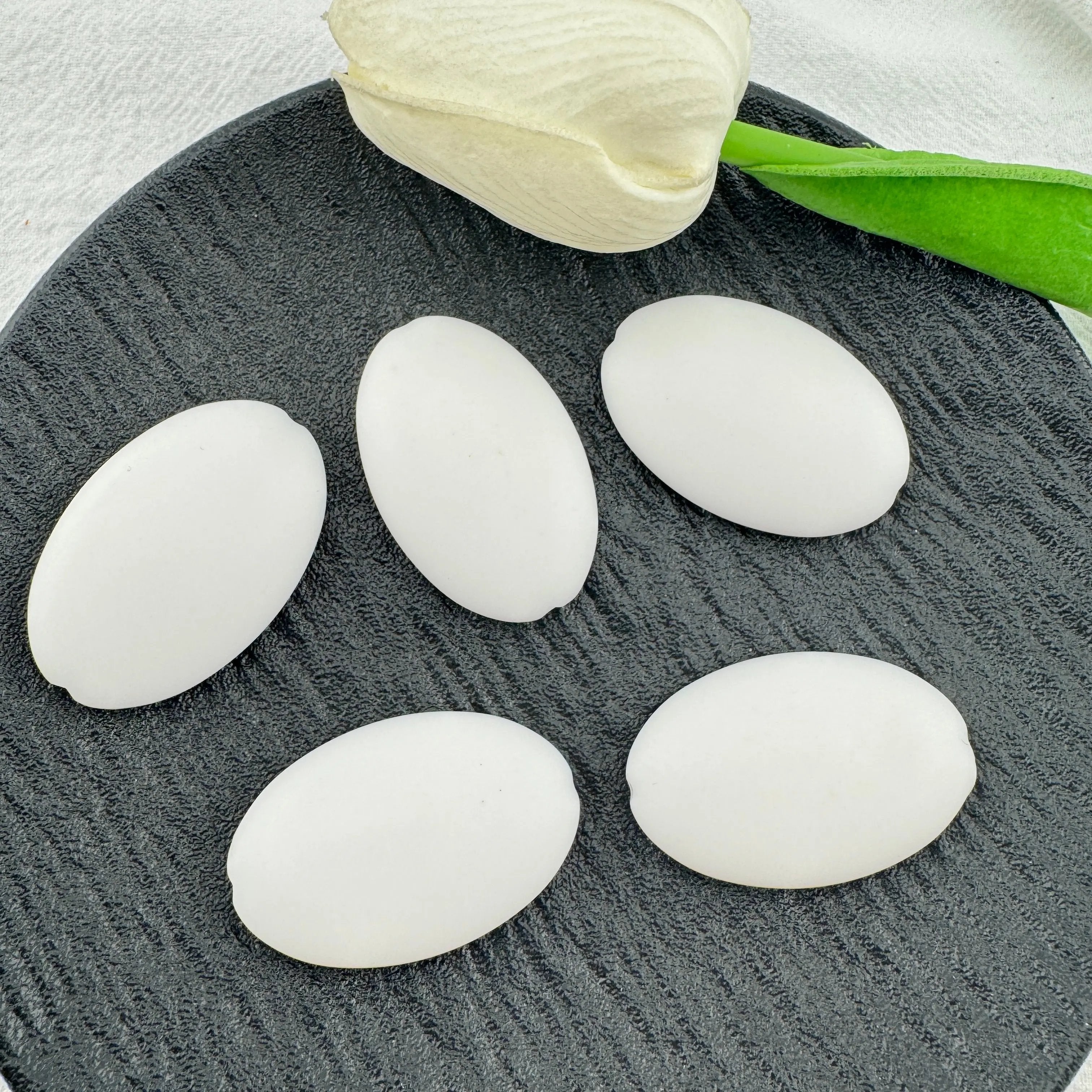 FS0834-42MM Solid Elliptical Whiteboard Fit For Beadspen  Beads Zoe's DIY Shop