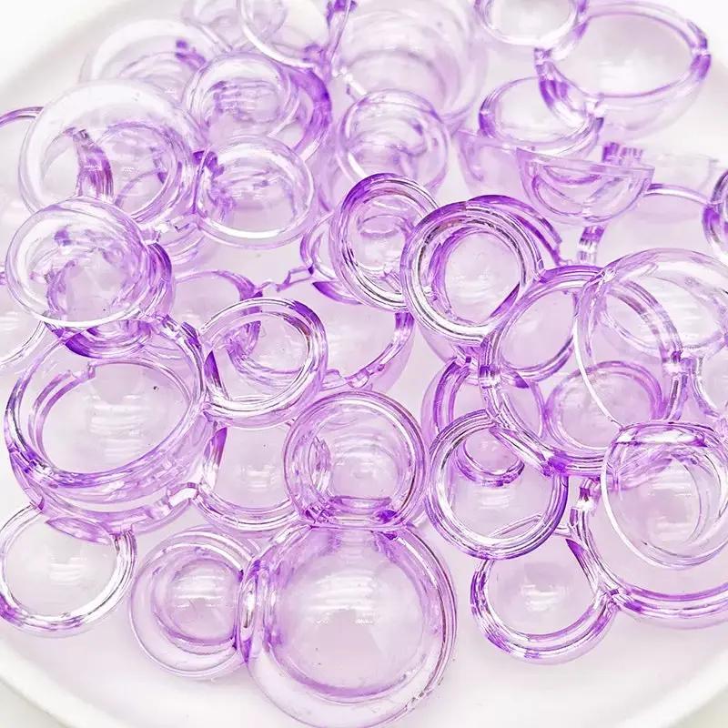 FS0875-Mickey Head Clear Shaker Box For Making Fancy Bead Zoe's DIY Shop