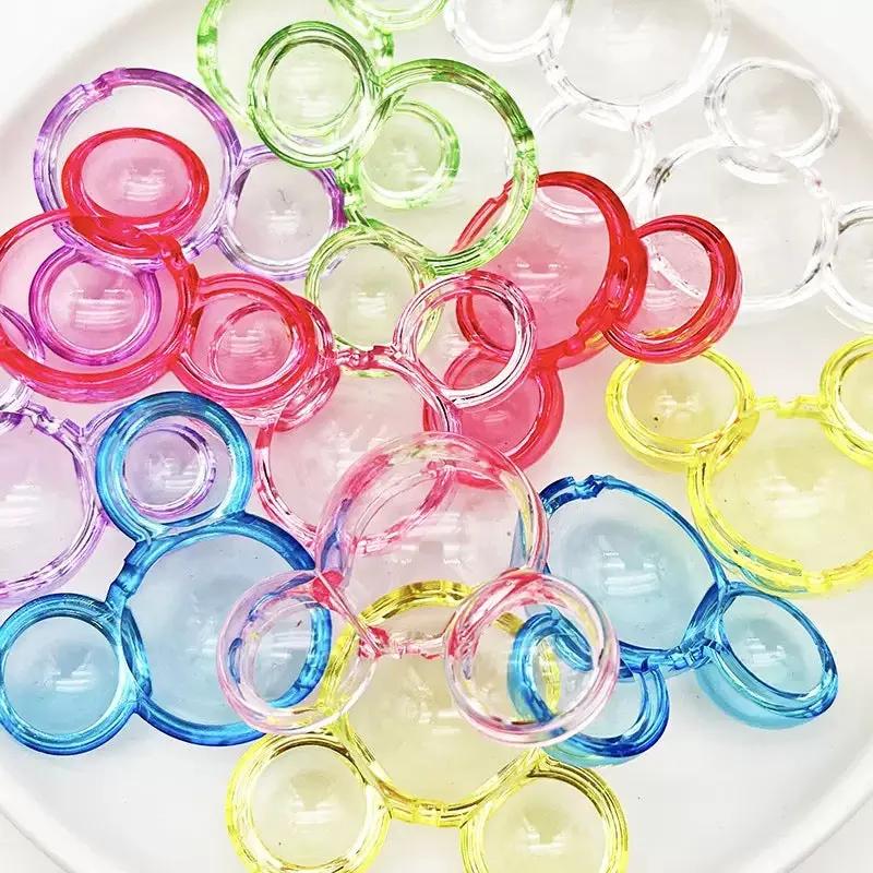 FS0875-Mickey Head Clear Shaker Box For Making Fancy Bead Zoe's DIY Shop