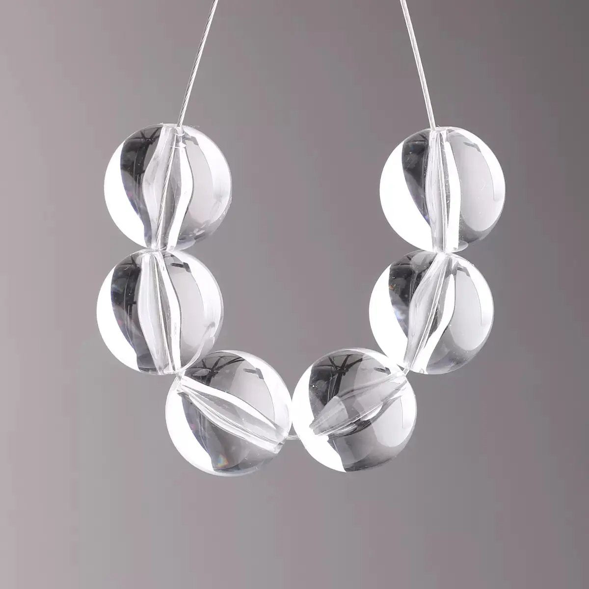 FS0879-18MM Clear Round  Based Beads For Making Fancy Sugar Beads Zoe's DIY Shop