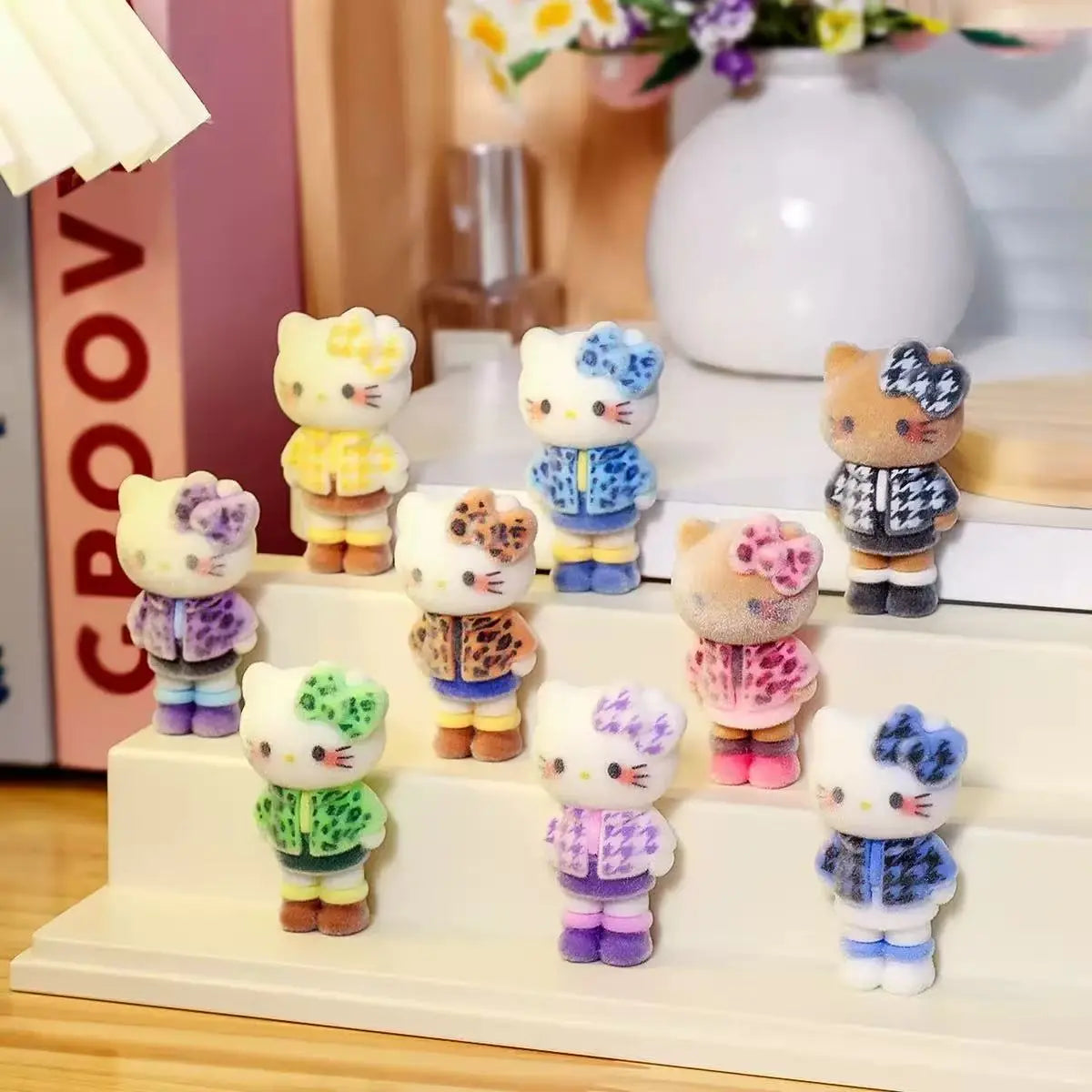 FS10010-HK Flocked Resin Beads Zoe DIY Wholesale