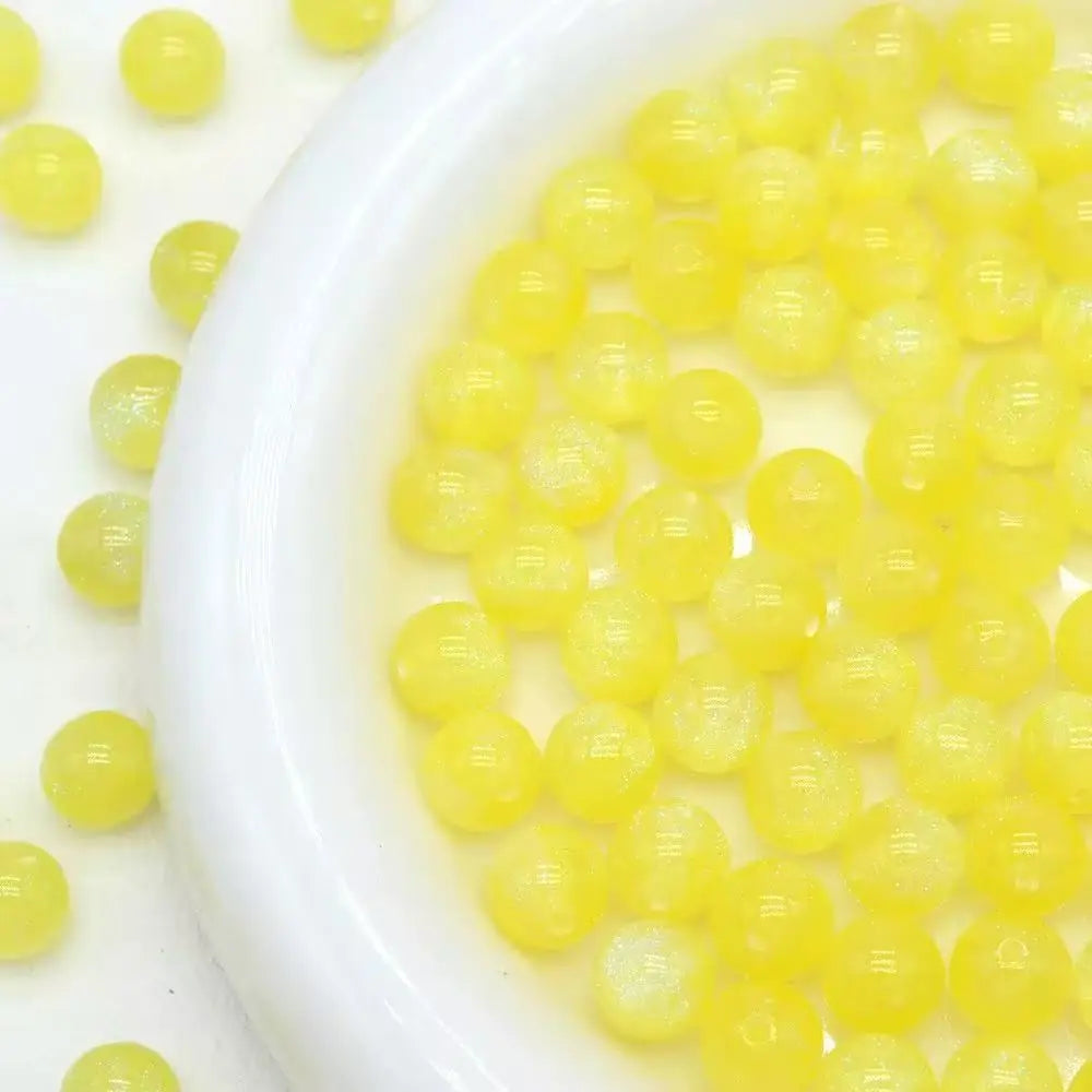 FS101057-16MM Starry Sky Round Resin Beads Zoe DIY Wholesale