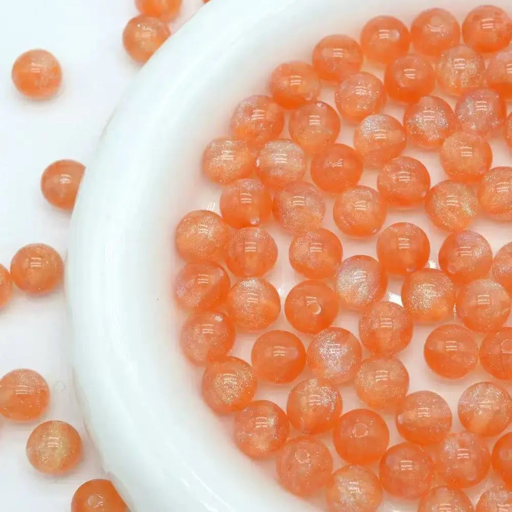 FS101057-16MM Starry Sky Round Resin Beads Zoe DIY Wholesale