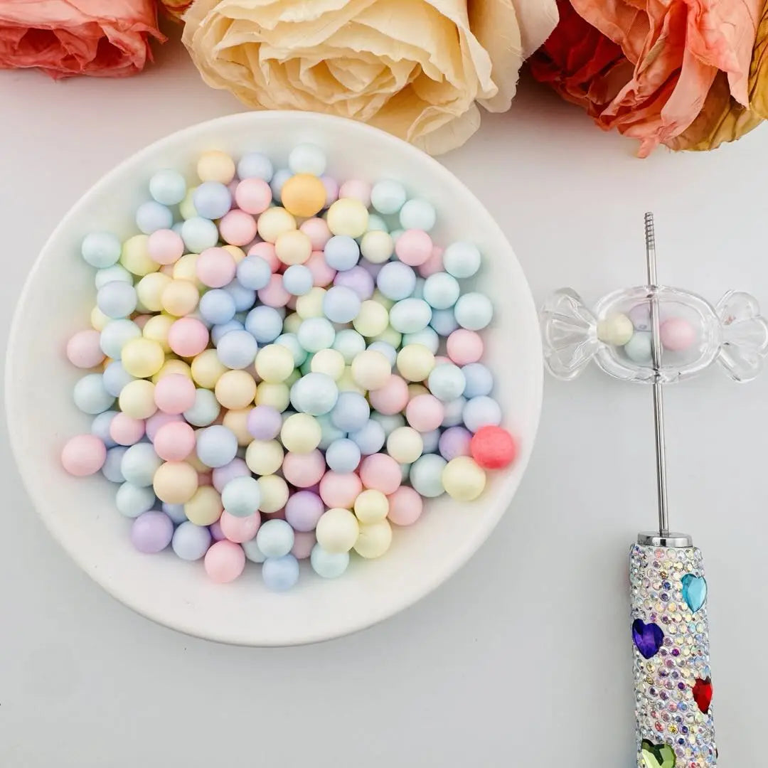 FS101148-About 6-8mm Mixed Bubble Refills Zoe DIY Wholesale