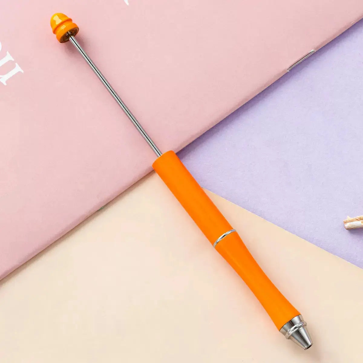 FS101171-Metal Beadable Pen Zoe DIY Wholesale