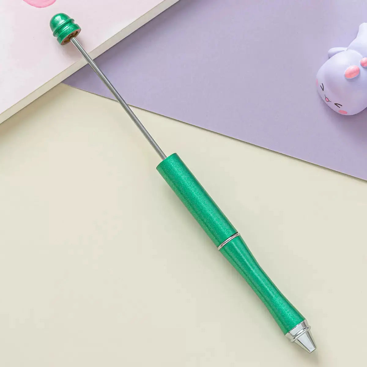 FS101171-Metal Beadable Pen Zoe DIY Wholesale