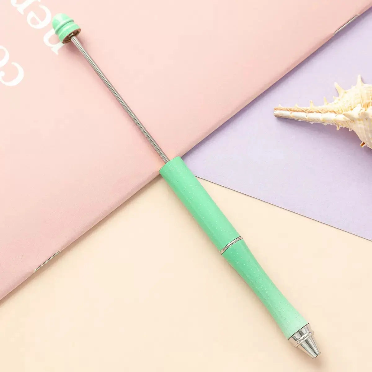 FS101171-Metal Beadable Pen Zoe DIY Wholesale