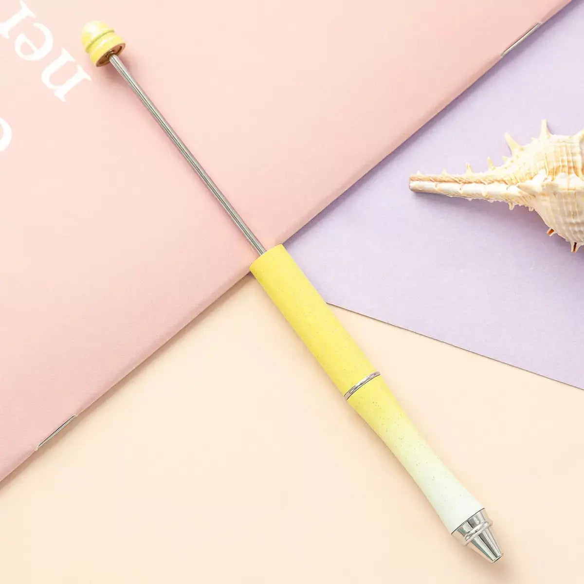 FS101171-Metal Beadable Pen Zoe DIY Wholesale