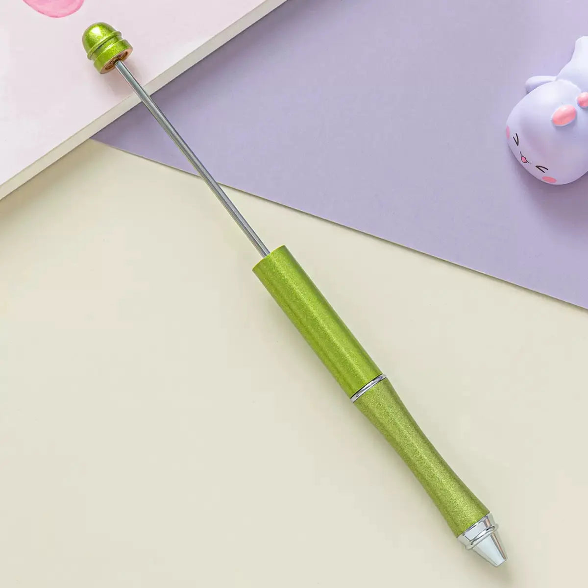 FS101171-Metal Beadable Pen Zoe DIY Wholesale