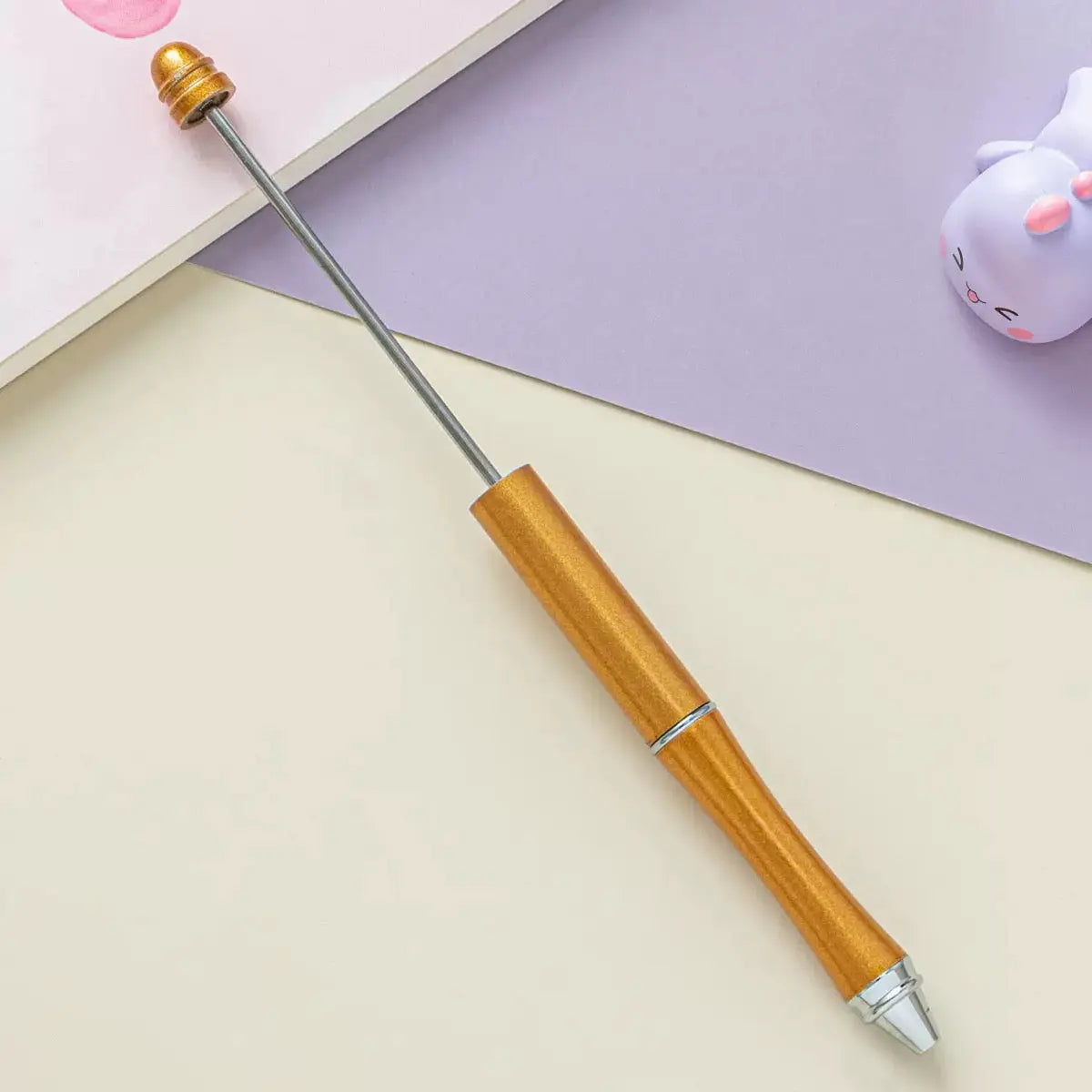 FS101171-Metal Beadable Pen Zoe DIY Wholesale