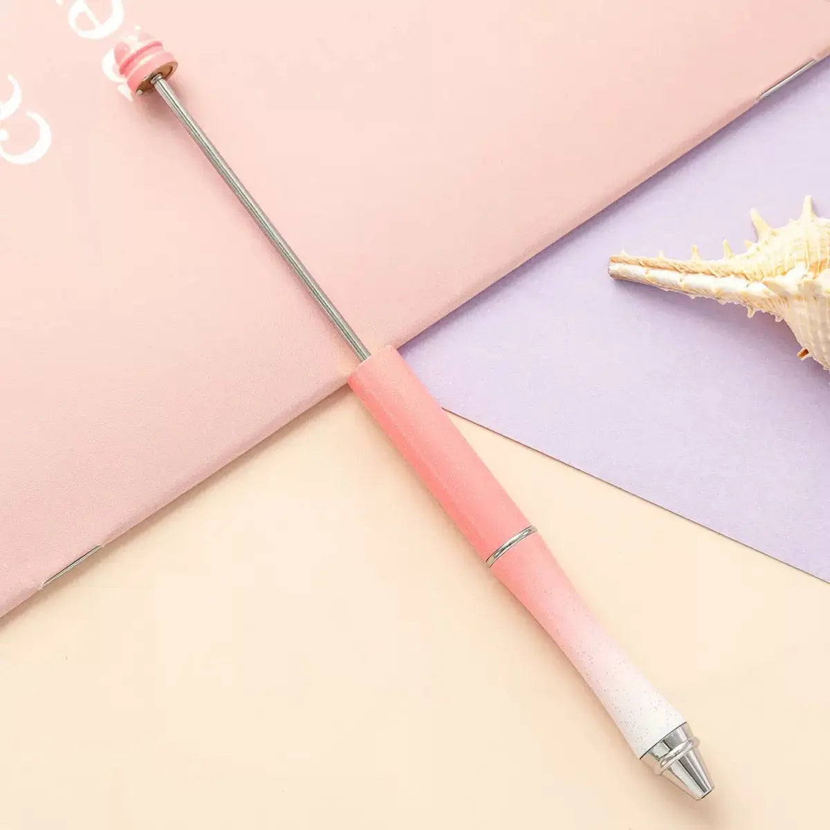 FS101171-Metal Beadable Pen Zoe DIY Wholesale