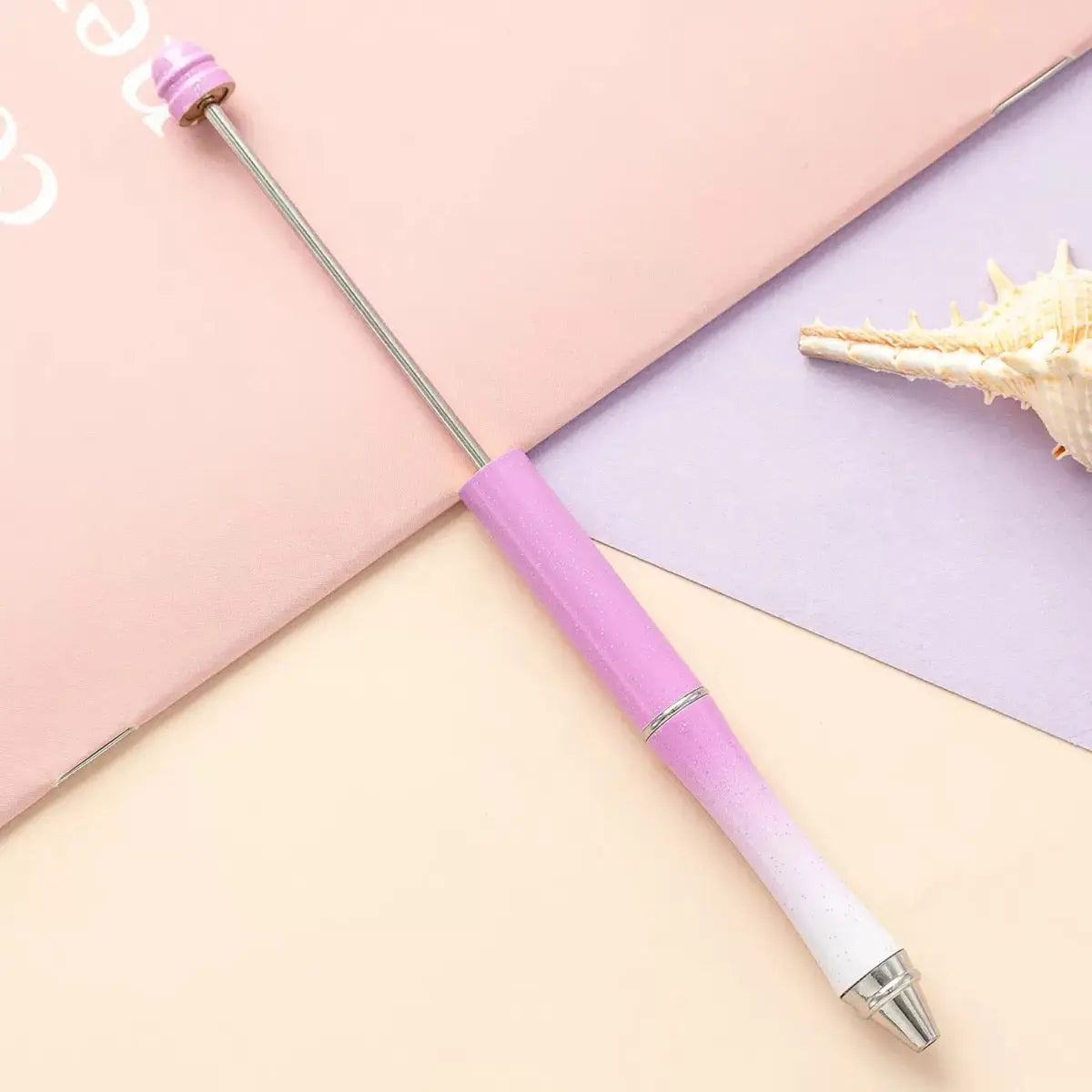 FS101171-Metal Beadable Pen Zoe DIY Wholesale