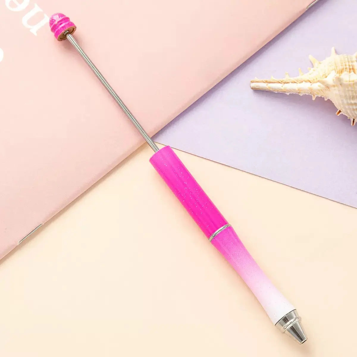 FS101171-Metal Beadable Pen Zoe DIY Wholesale