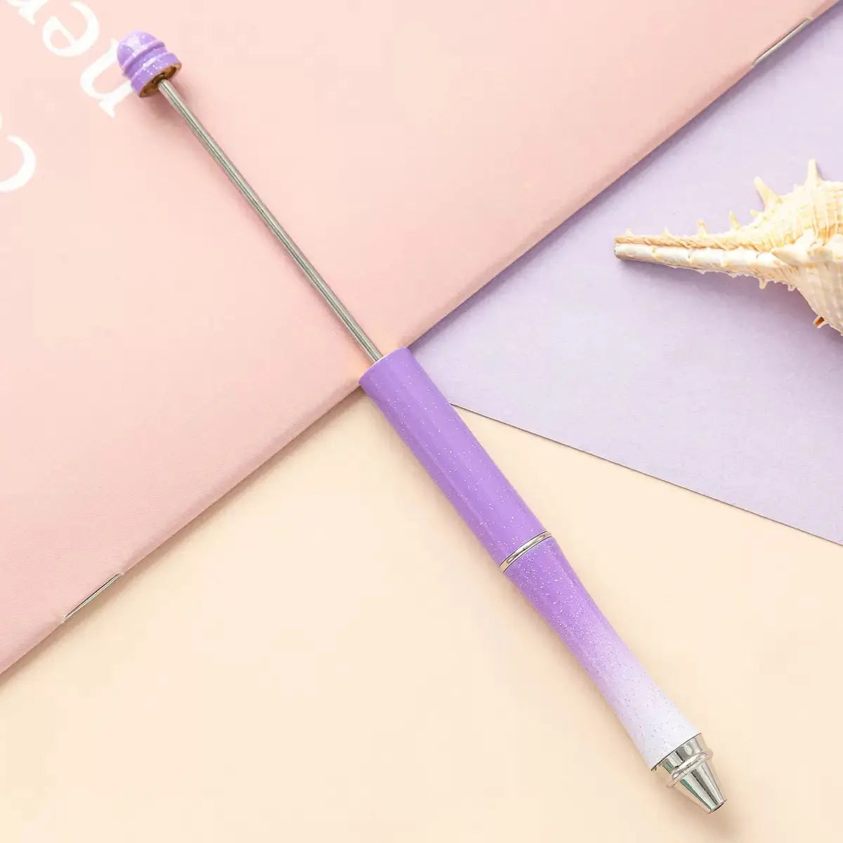 FS101171-Metal Beadable Pen Zoe DIY Wholesale