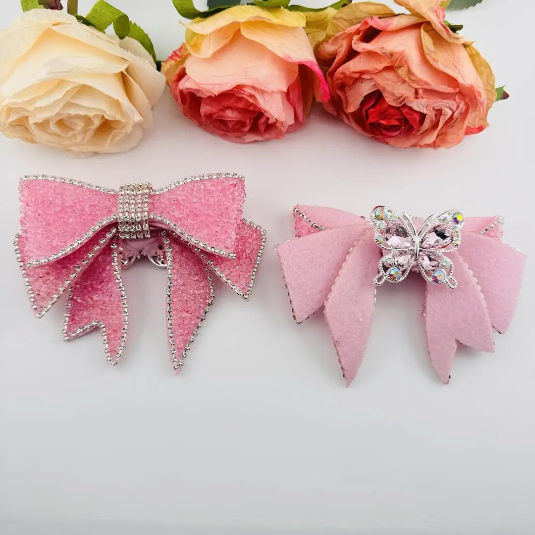 FS101273-9*11cm Butterfly Bow Fancy Beads Zoe DIY Wholesale