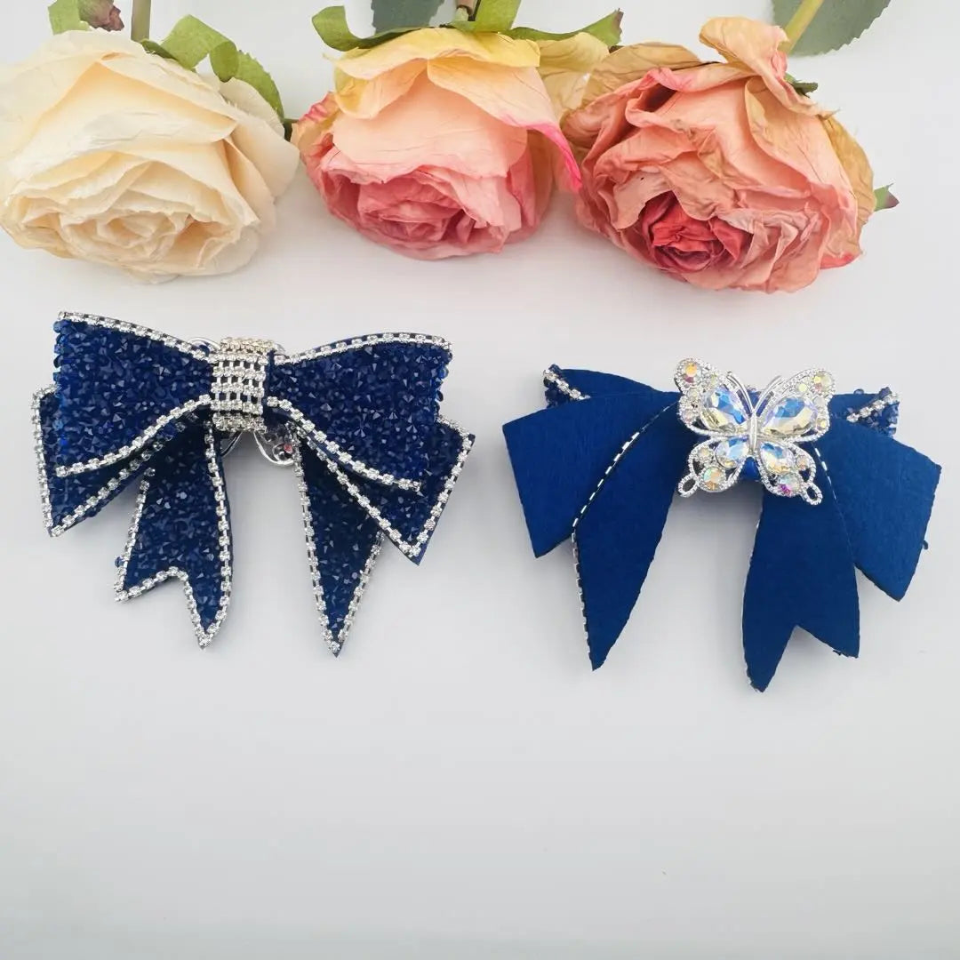 FS101273-9*11cm Butterfly Bow Fancy Beads Zoe DIY Wholesale