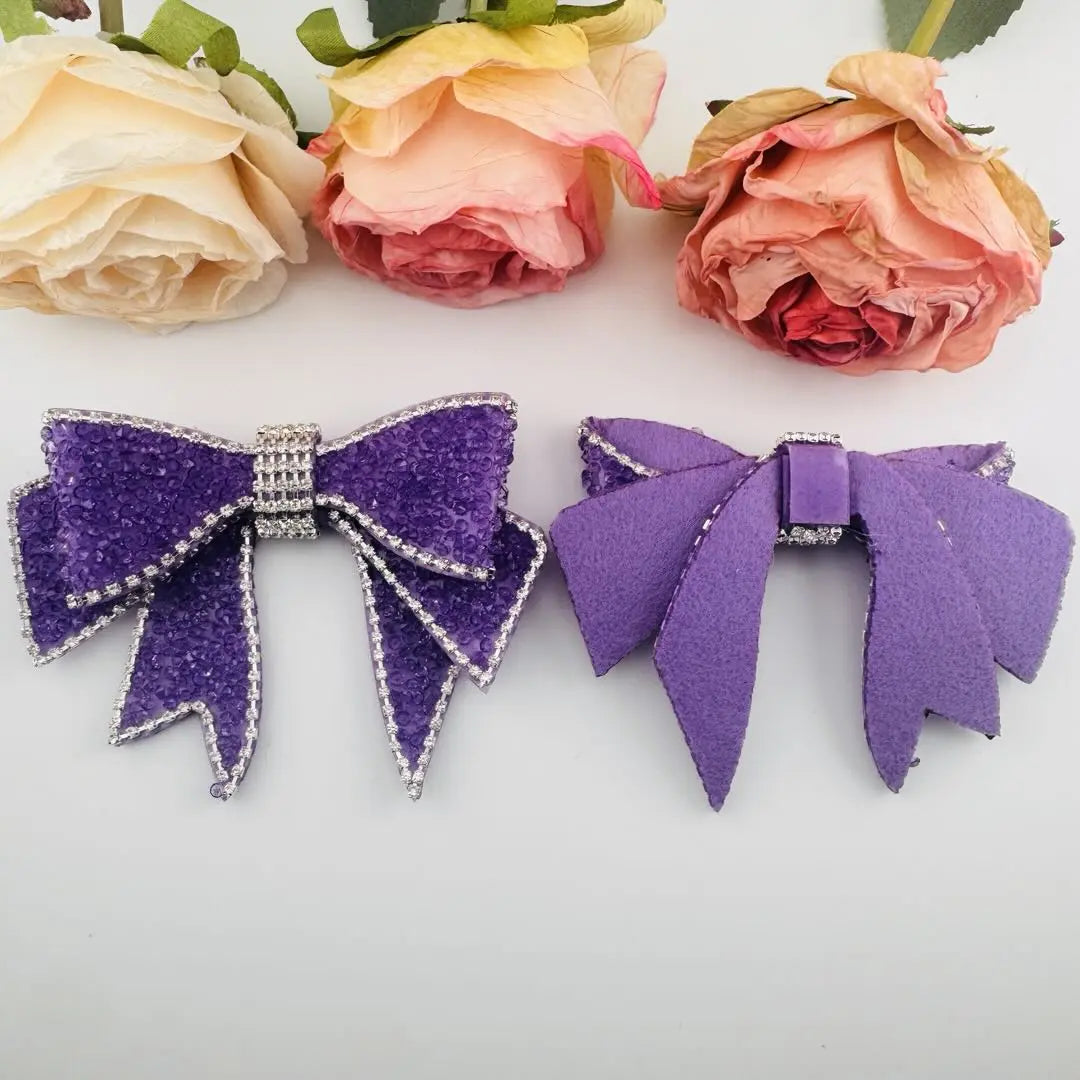 FS101280-About 9*11cm Sugar Farbic  Bow