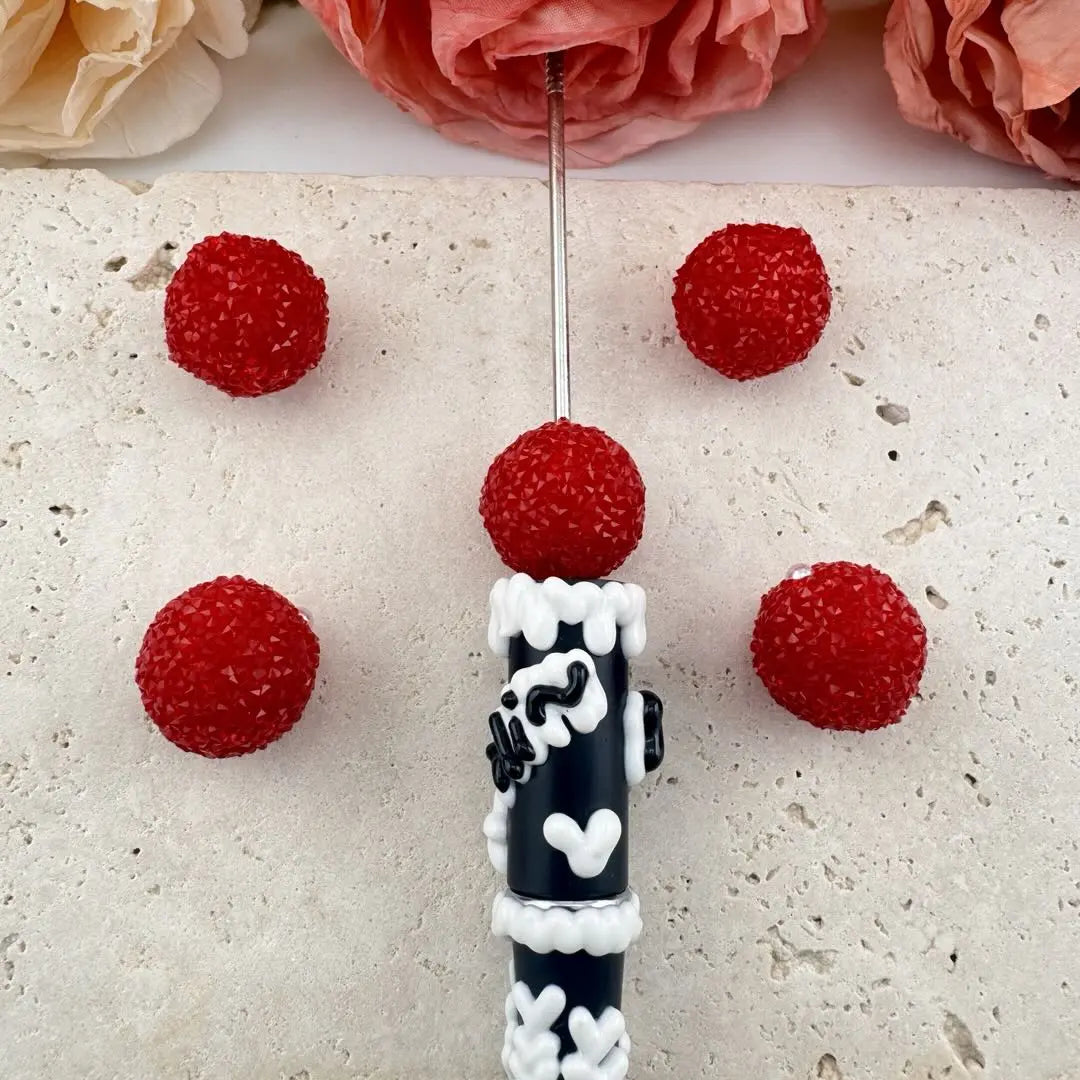 FS101313-About 16mm Sugar Beads Zoe DIY Wholesale