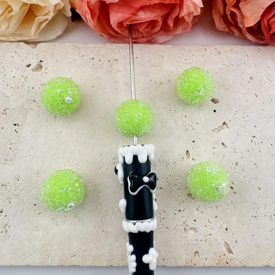 FS101313-About 16mm Sugar Beads Zoe DIY Wholesale