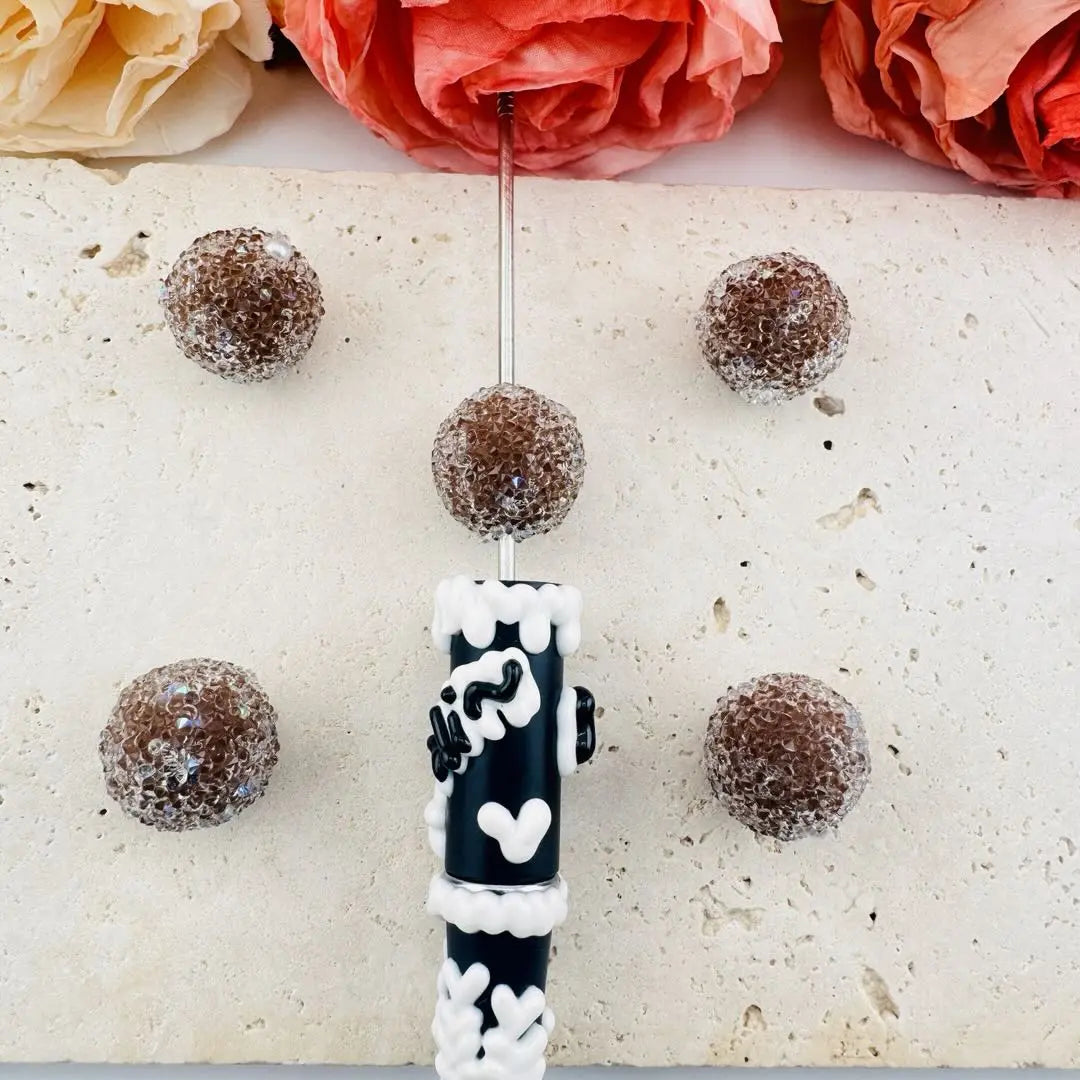 FS101313-About 16mm Sugar Beads Zoe DIY Wholesale