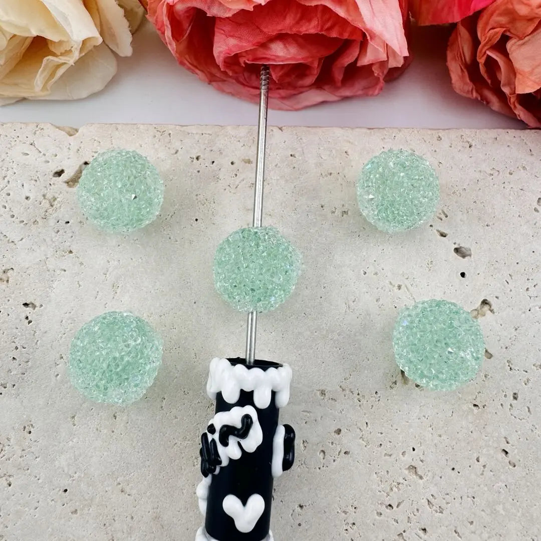 FS101313-About 16mm Sugar Beads Zoe DIY Wholesale