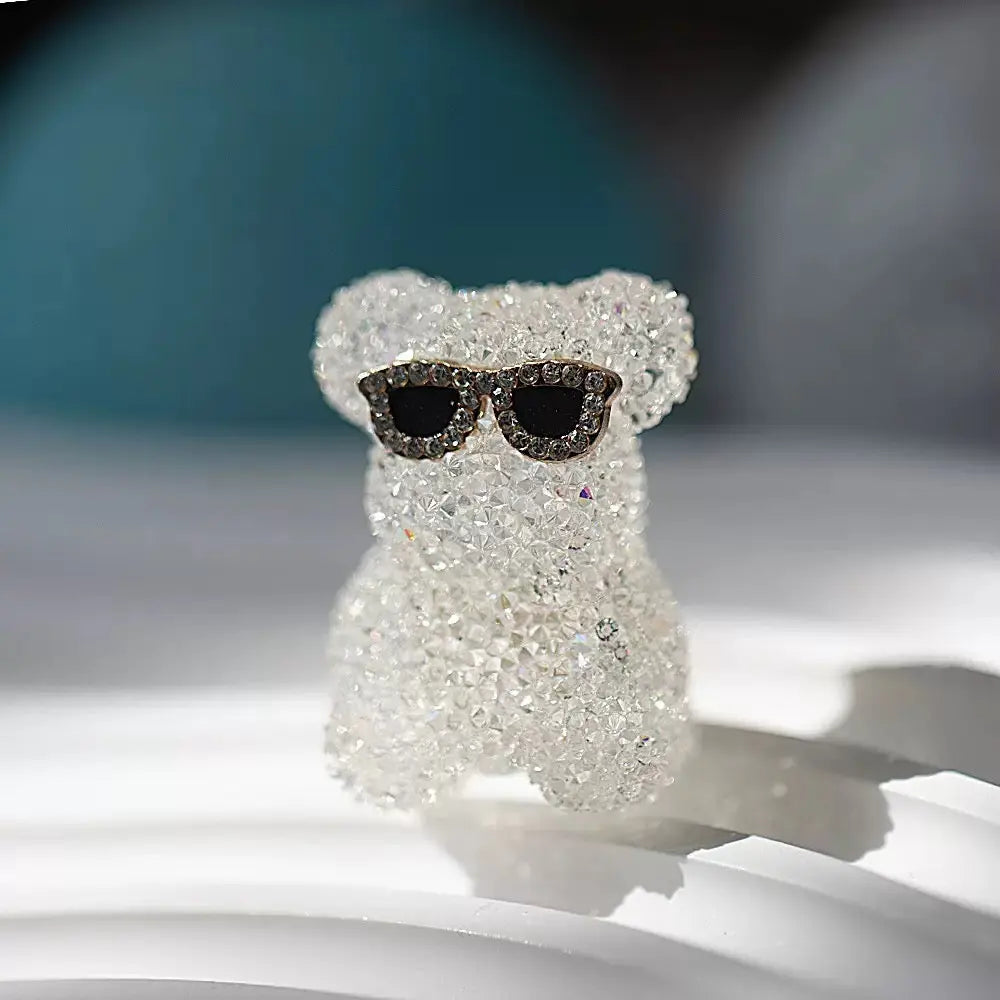 FS101377-About 24*35mm Sugar Bear Beads For Beadable Pens Keychain Making Zoe DIY Wholesale