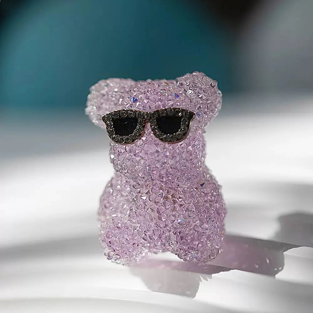 FS101377-About 24*35mm Sugar Bear Beads For Beadable Pens Keychain Making Zoe DIY Wholesale