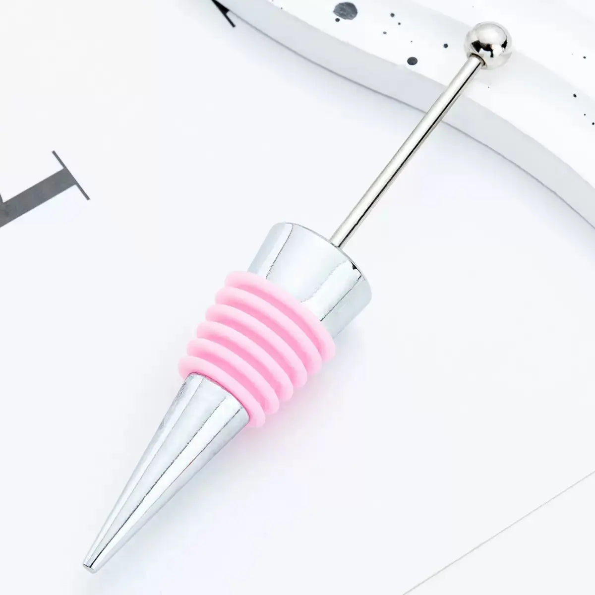 FS101424-Beadable Wine Stopper Zoe DIY Wholesale