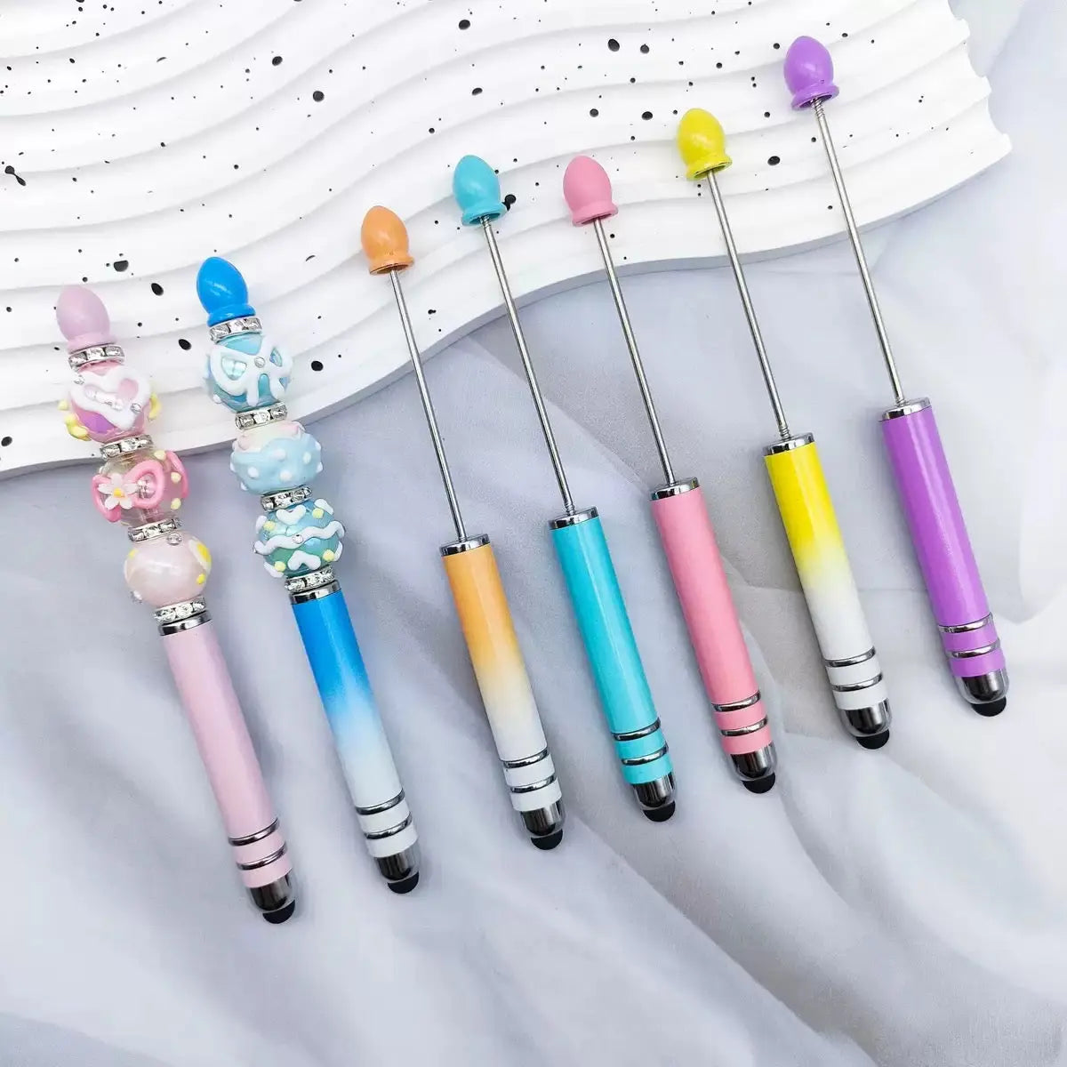 FS101492-Beadable Touch Pen Zoe DIY Wholesale